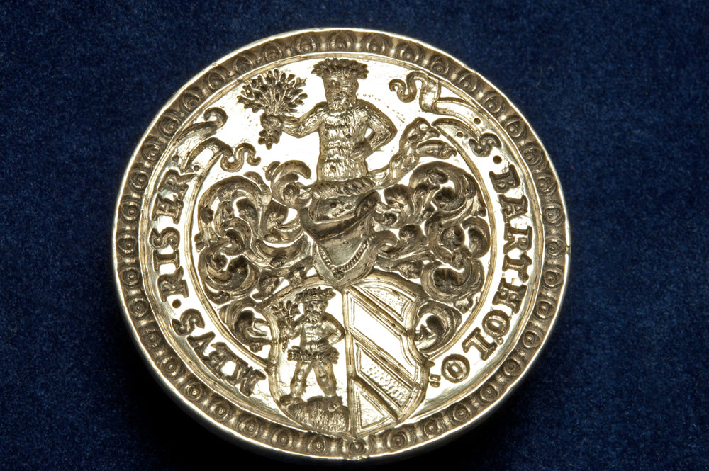 Late 17thC Silver Bavarian Fob Seal - Bartholomew Riser