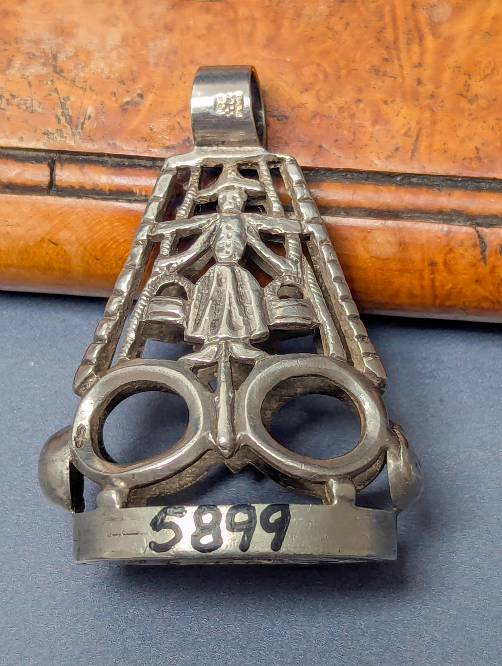 18thC Silver Worshipful Company of Barbers Armorial Fob Seal - DE PRESCIENTIA DEI