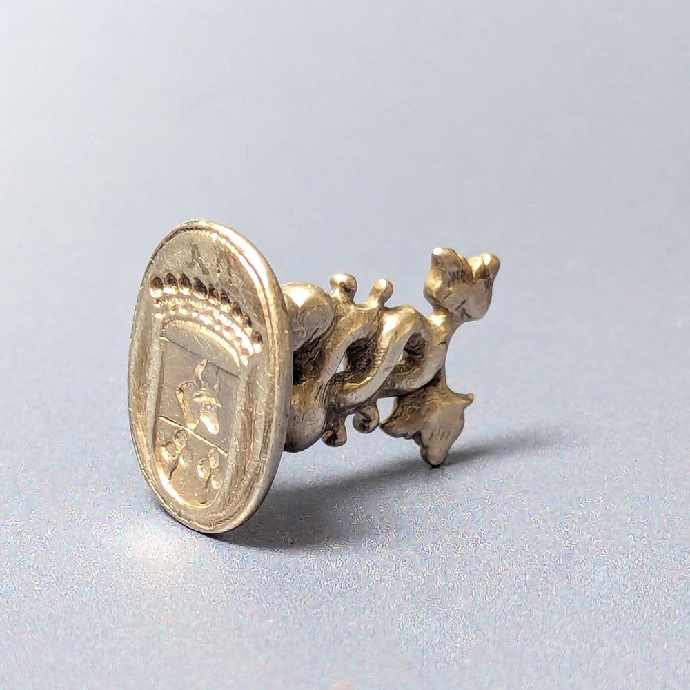 17/18thC Silver French Count's Fob Seal