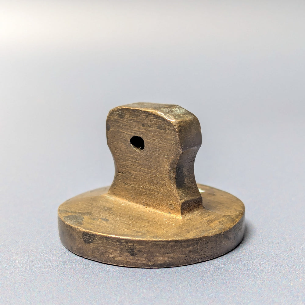 17/18thC Bronze Bavarian Legal Notary Desk Seal - Johann Lotichius