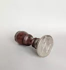 Early 19thC Newcastle Atholl Lodge Masonic Desk Wax Seal