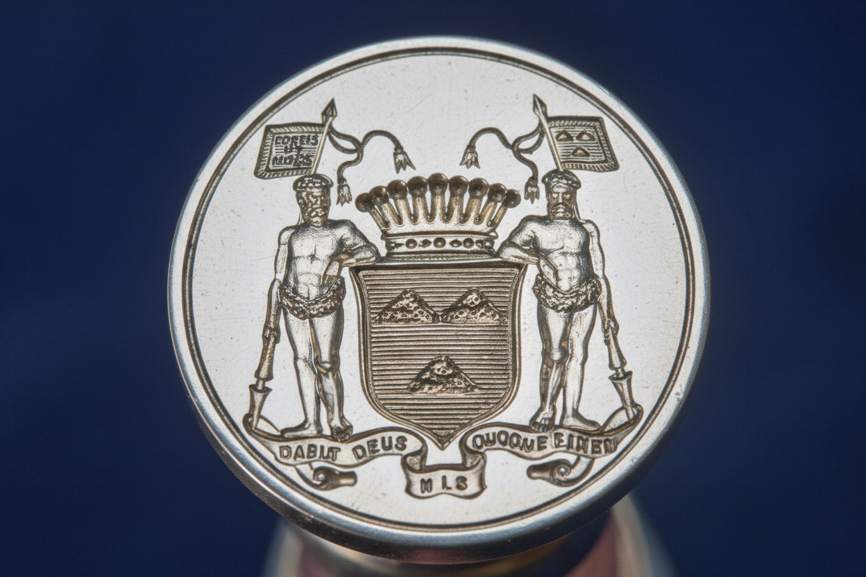 THE SEAL OF MADEMOISELLE BATHILDE de MONTS de SAVASSE