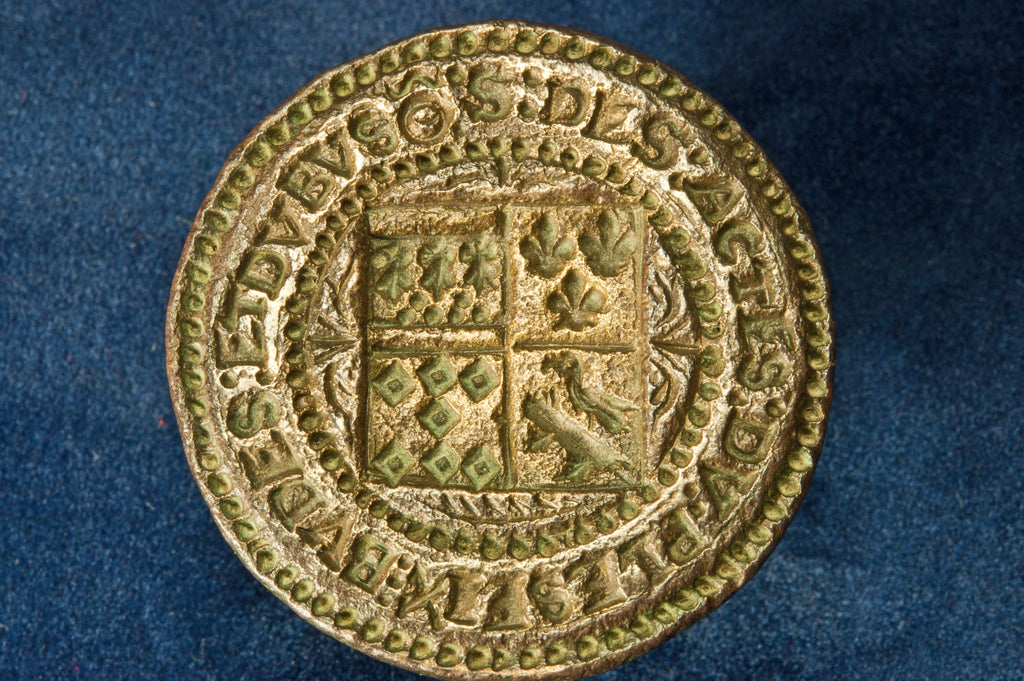 17thC Fob Seal for Jean-Baptiste BUDES, Comte de Guébriant, Marshal of France