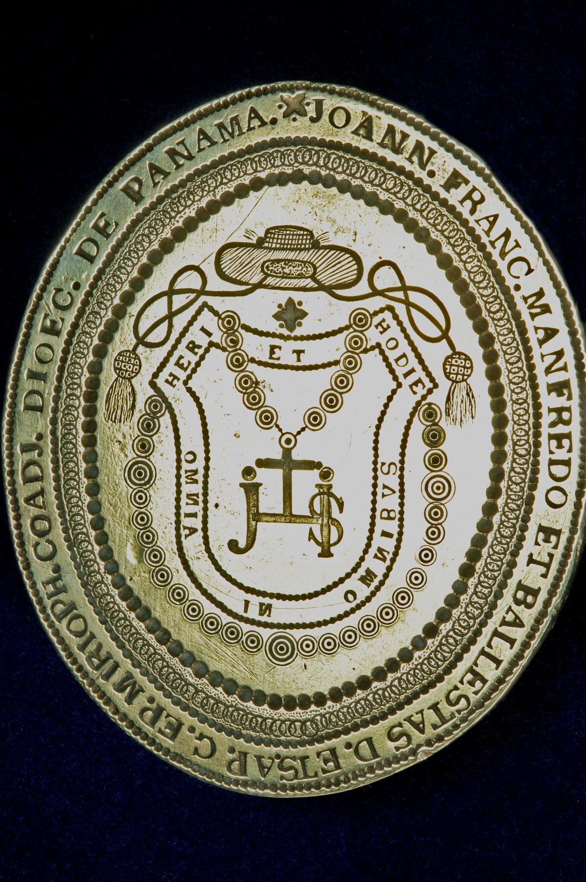 THE SEAL OF JUAN FRANCISCO MANFREDO,  BISHOP OF PANAMA