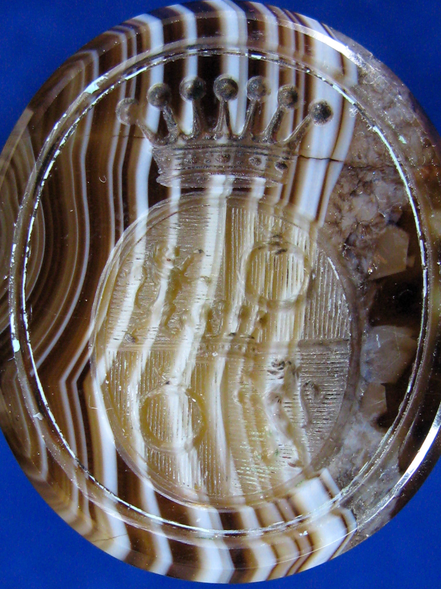 MASSIVE AUSTRIAN 19THC BARON'S DESK SEAL