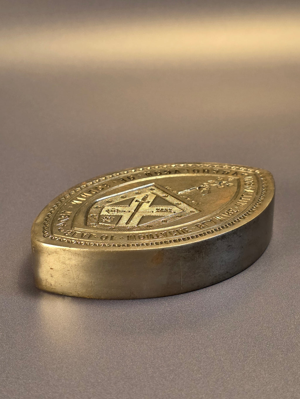 THE ARCHDEACON MONTAGUE BLAMIRE WILLIAMSON WAX DESK SEAL