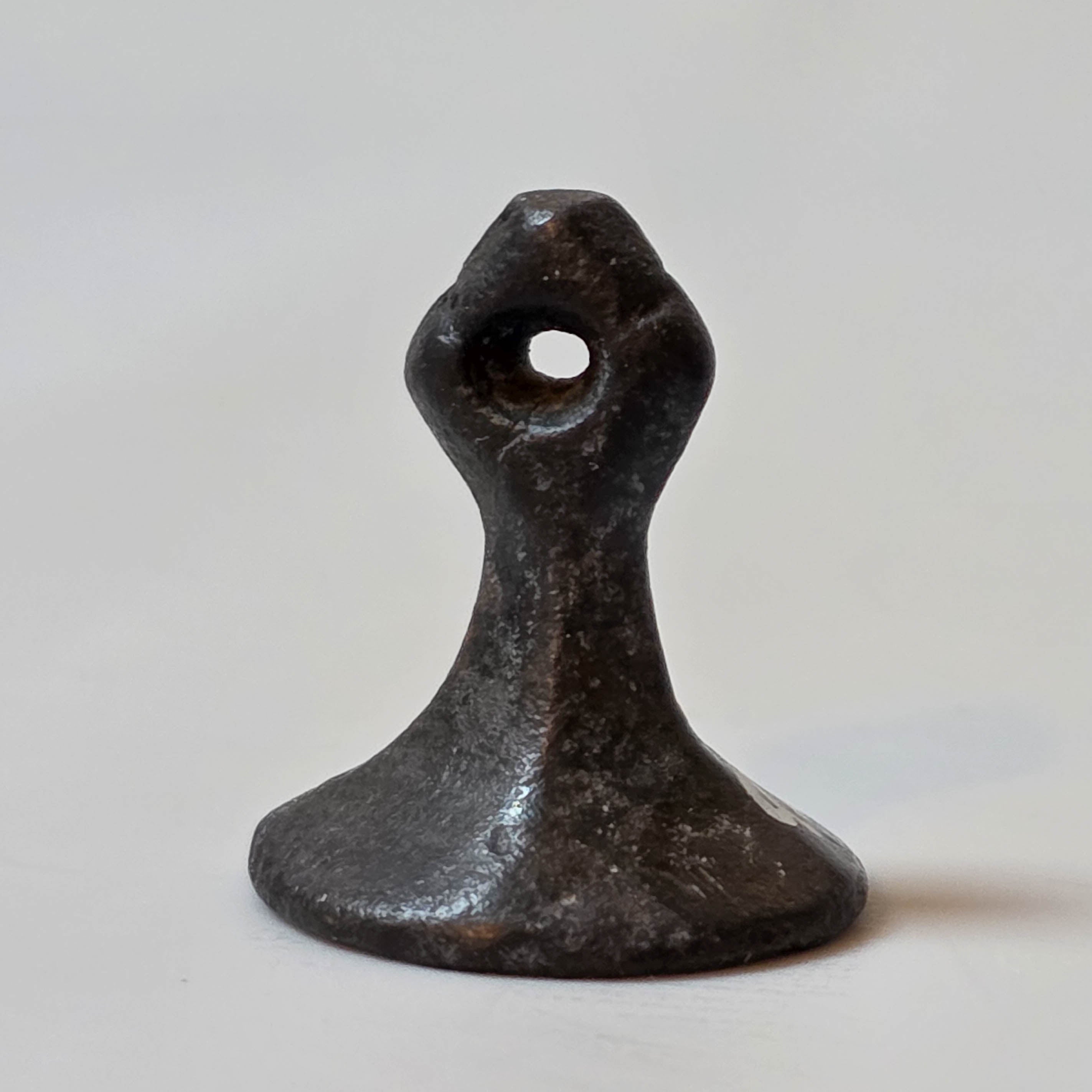 Early 14th Century Bronze Fob Seal of Iehan SEGART