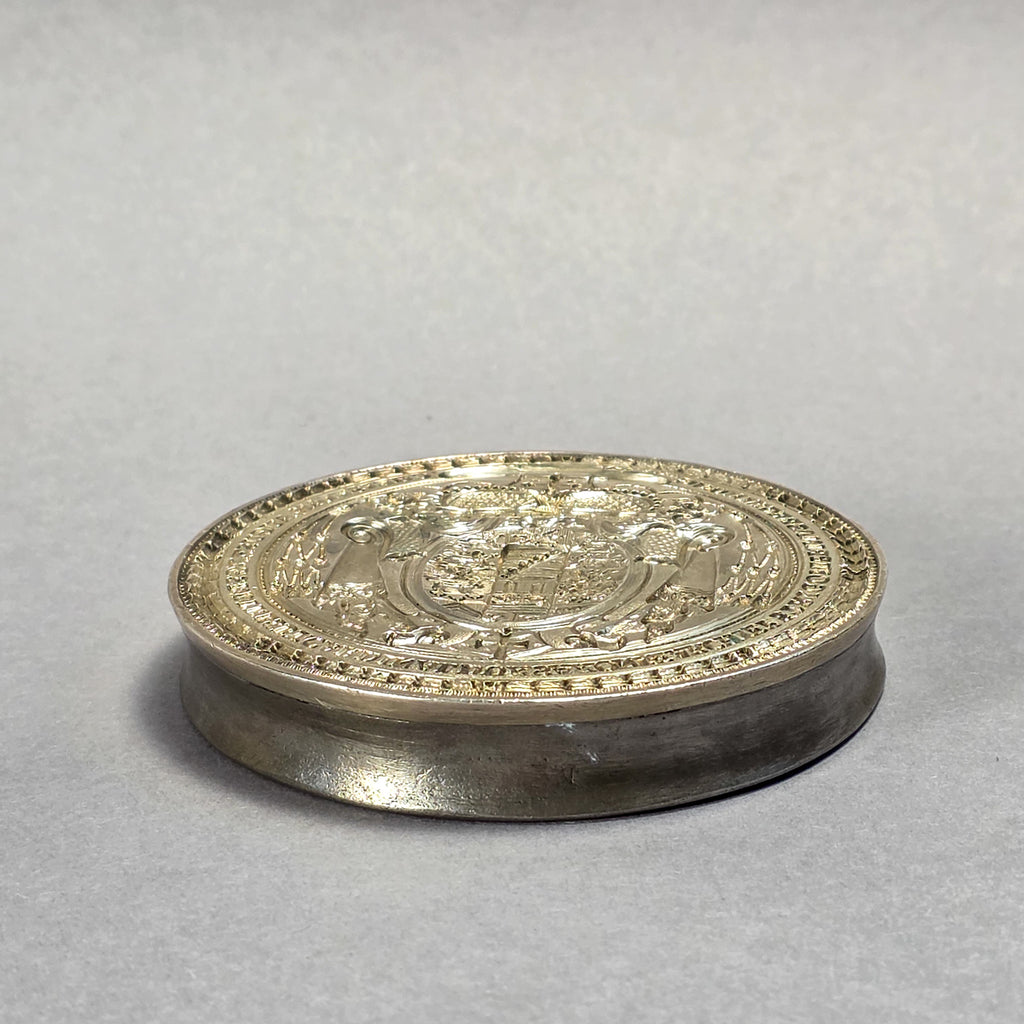 A SET OF TWO EARLY 18TH CENTURY RELIGIOUS SEALS FROM THE COLLECTION OF DUKE CHRISTIAN AUGUST OF SAXONY-ZEITZ
