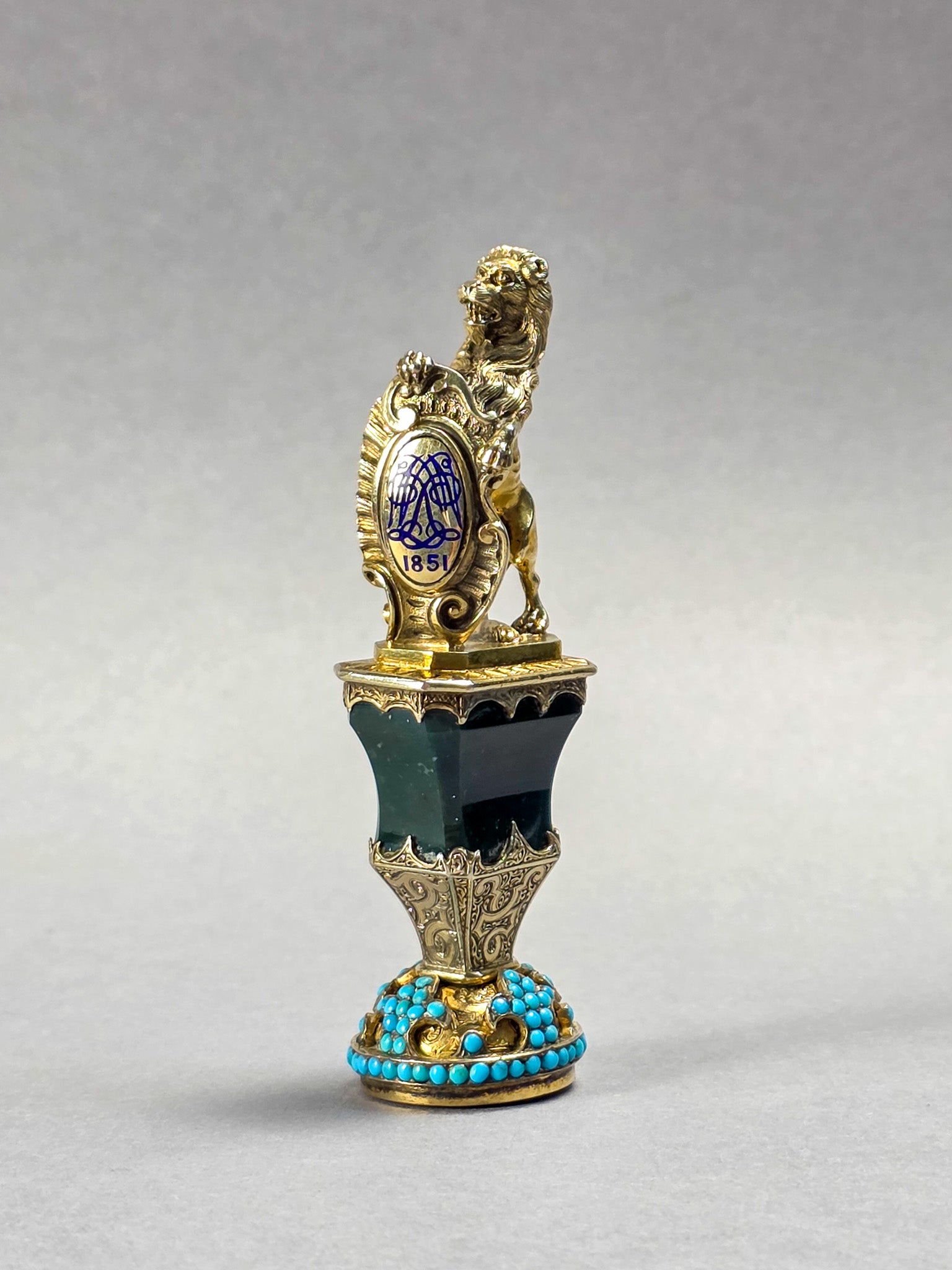 THE WILLIAM LOWTHER (1821-1921) DESK SEAL