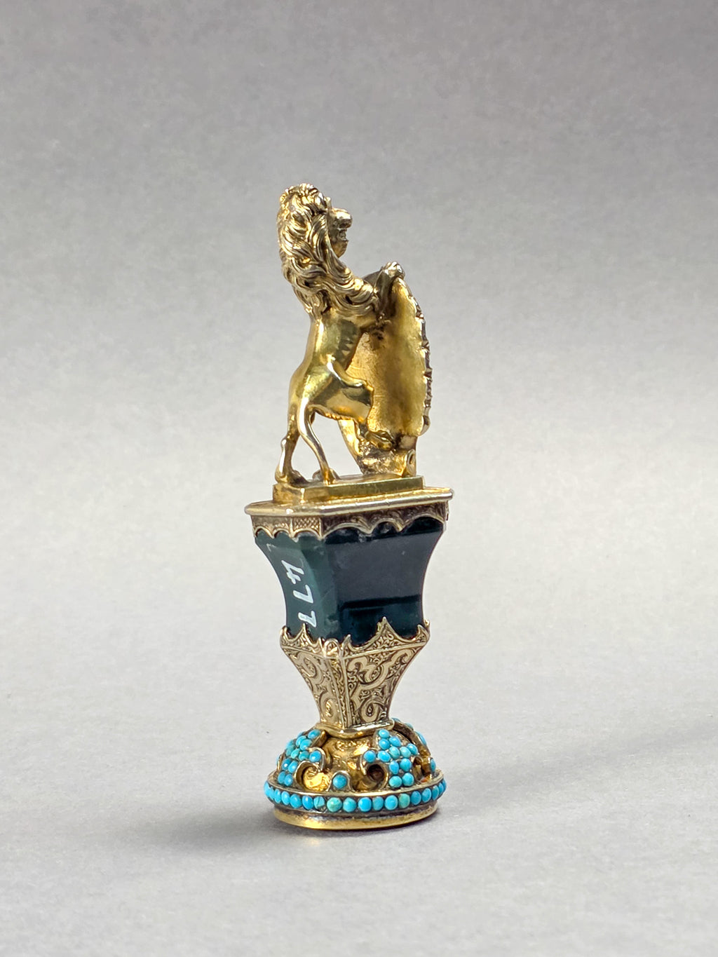 THE WILLIAM LOWTHER (1821-1921) DESK SEAL