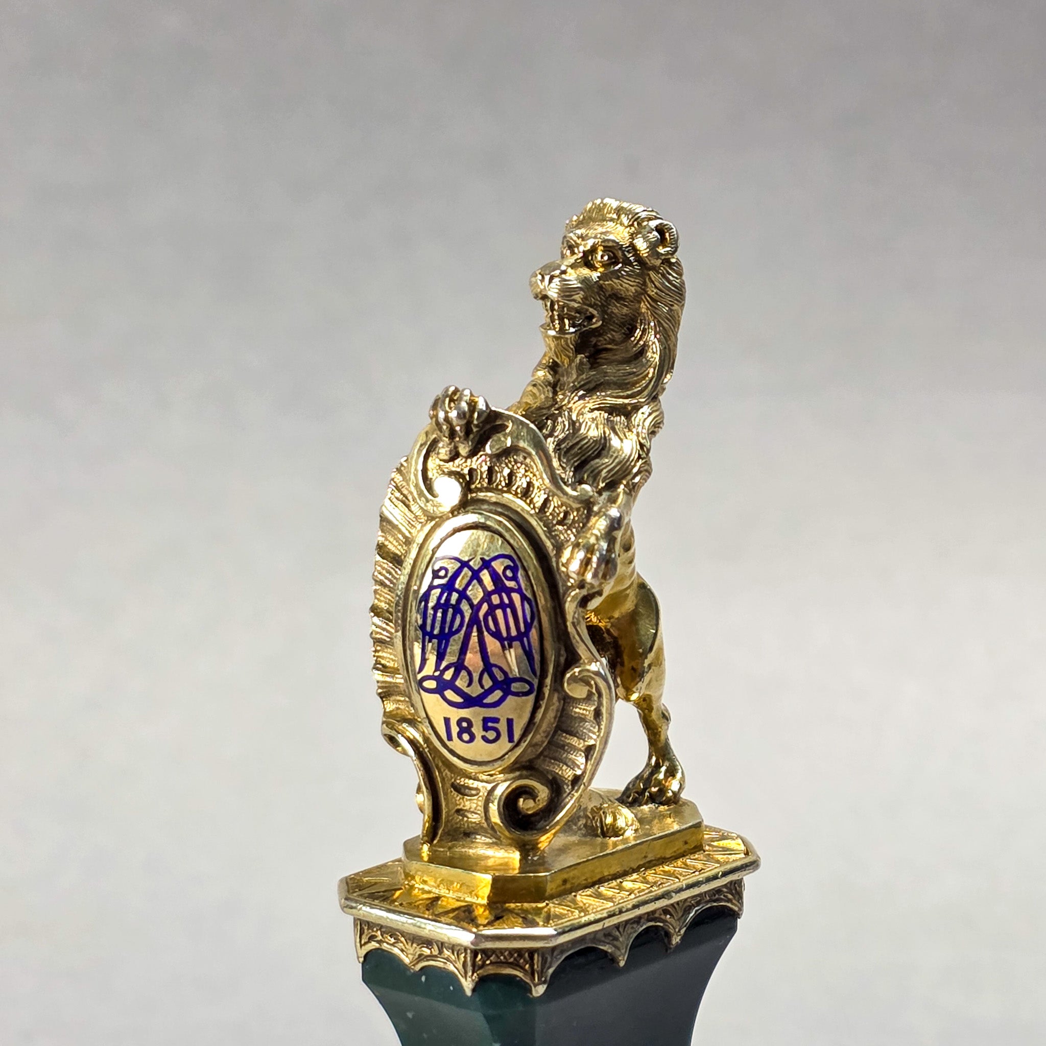 THE WILLIAM LOWTHER (1821-1921) DESK SEAL