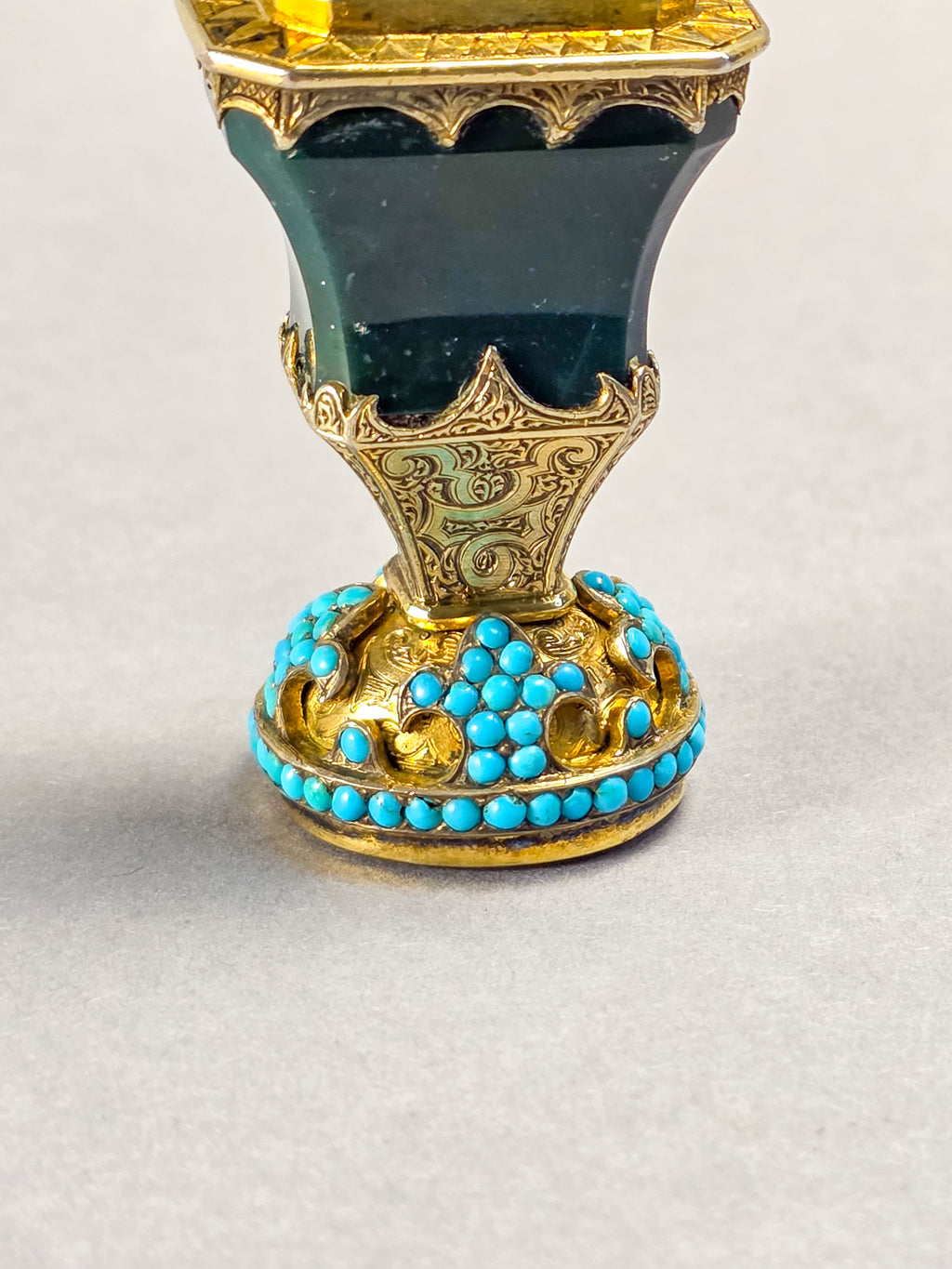 THE WILLIAM LOWTHER (1821-1921) DESK SEAL