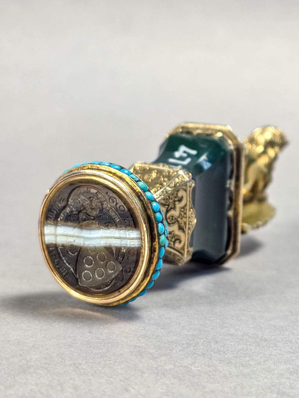 THE WILLIAM LOWTHER (1821-1921) DESK SEAL