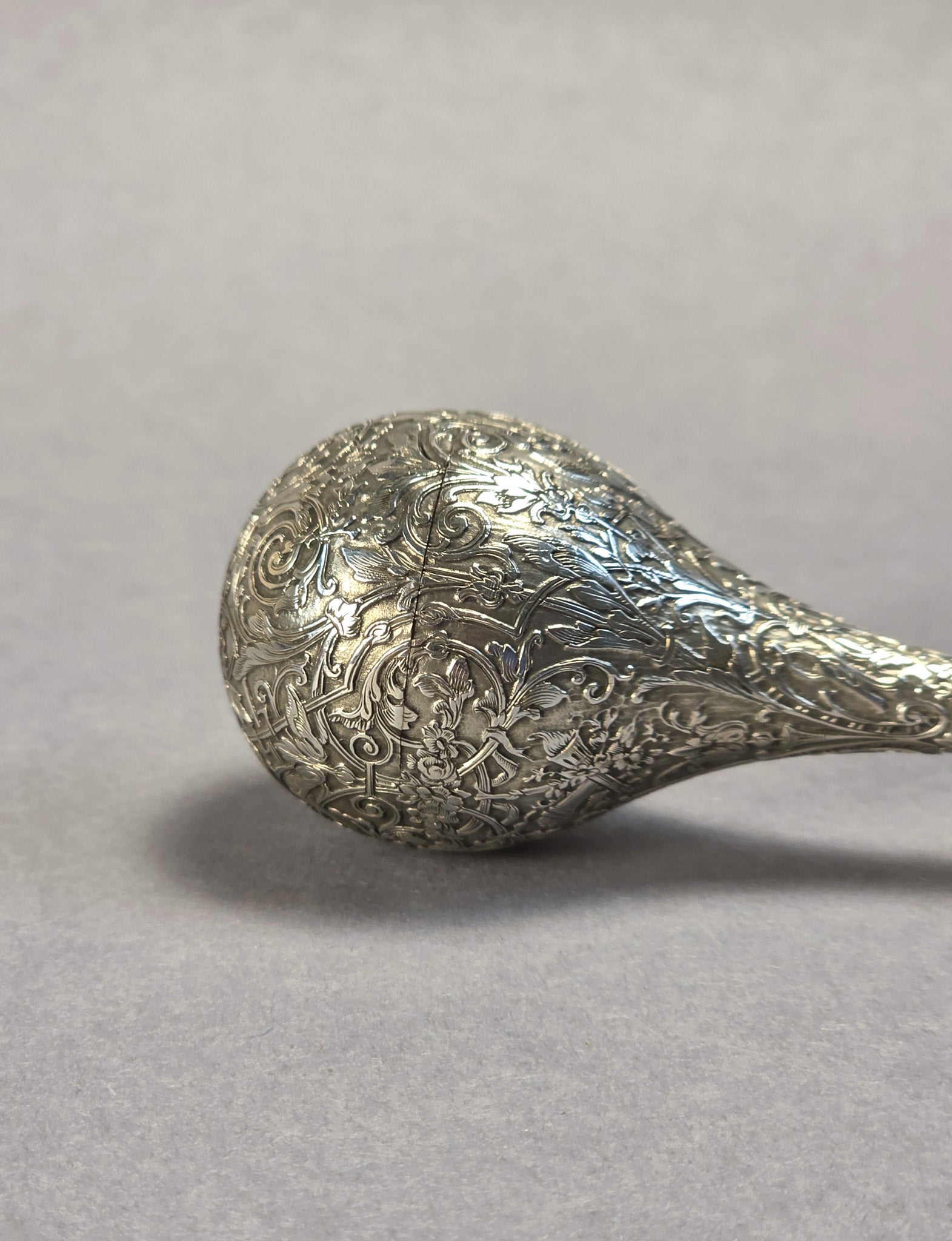 THE JOSHUA TOULMIN SMITH DESK SEAL (1816-1869) A 19TH CENTURY SILVER DESK SEAL