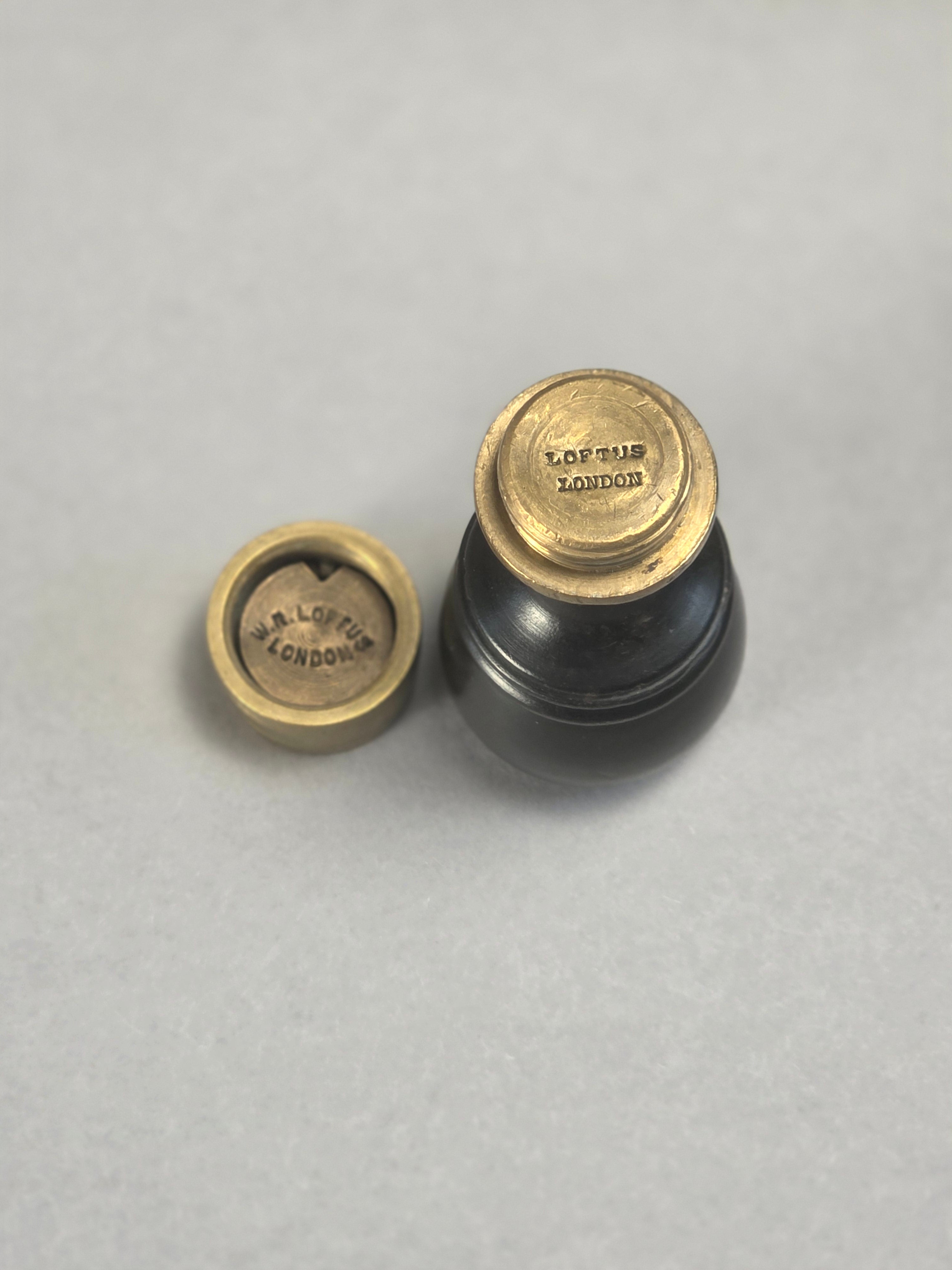 19THC M.JACKSON AMBLESIDE WINE MERCHANT DESK WAX SEAL