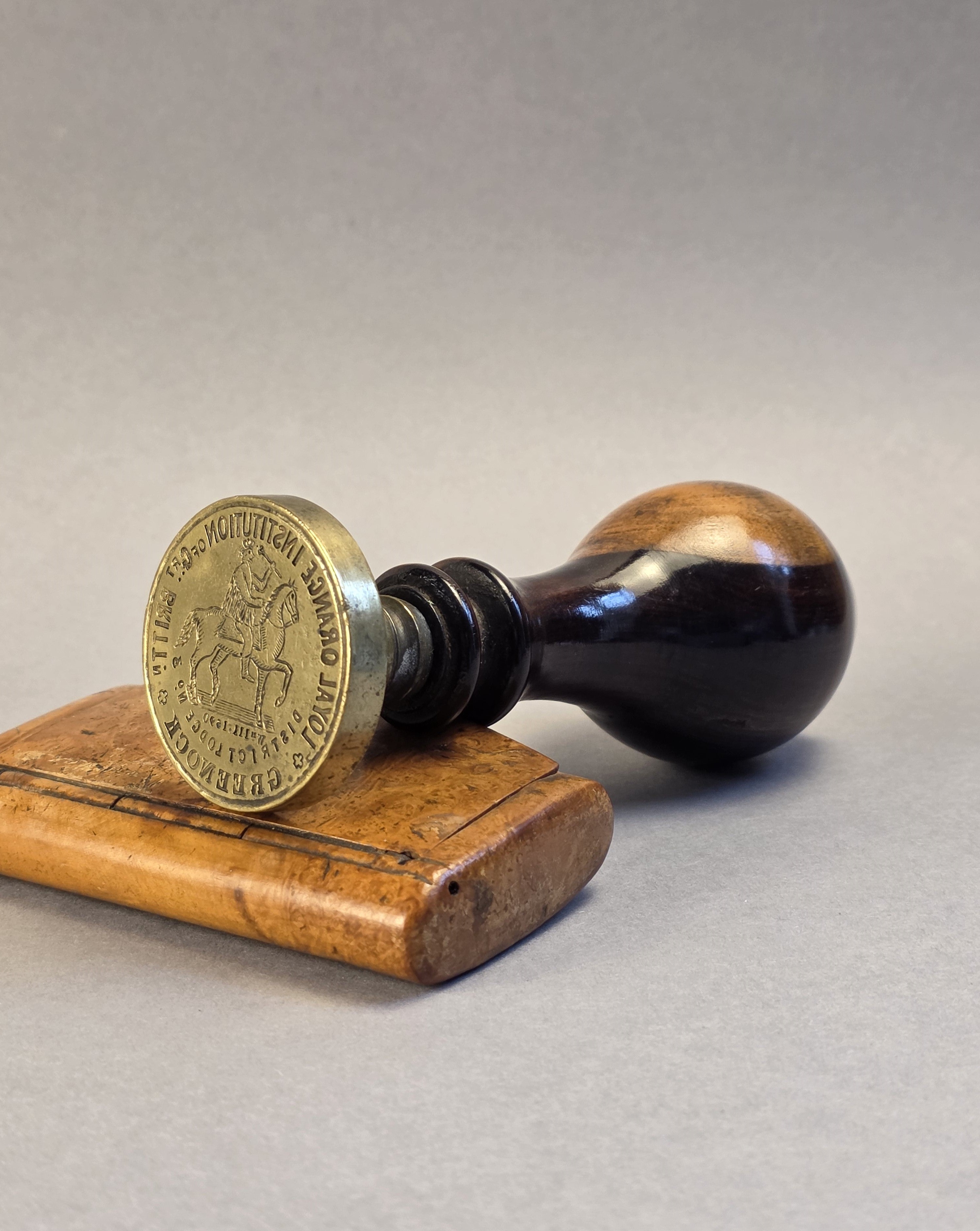 THE GREENOCK DISTRICT LODGE OF THE LOYAL ORANGE INSTITUTION OF GREAT BRITAIN SEAL