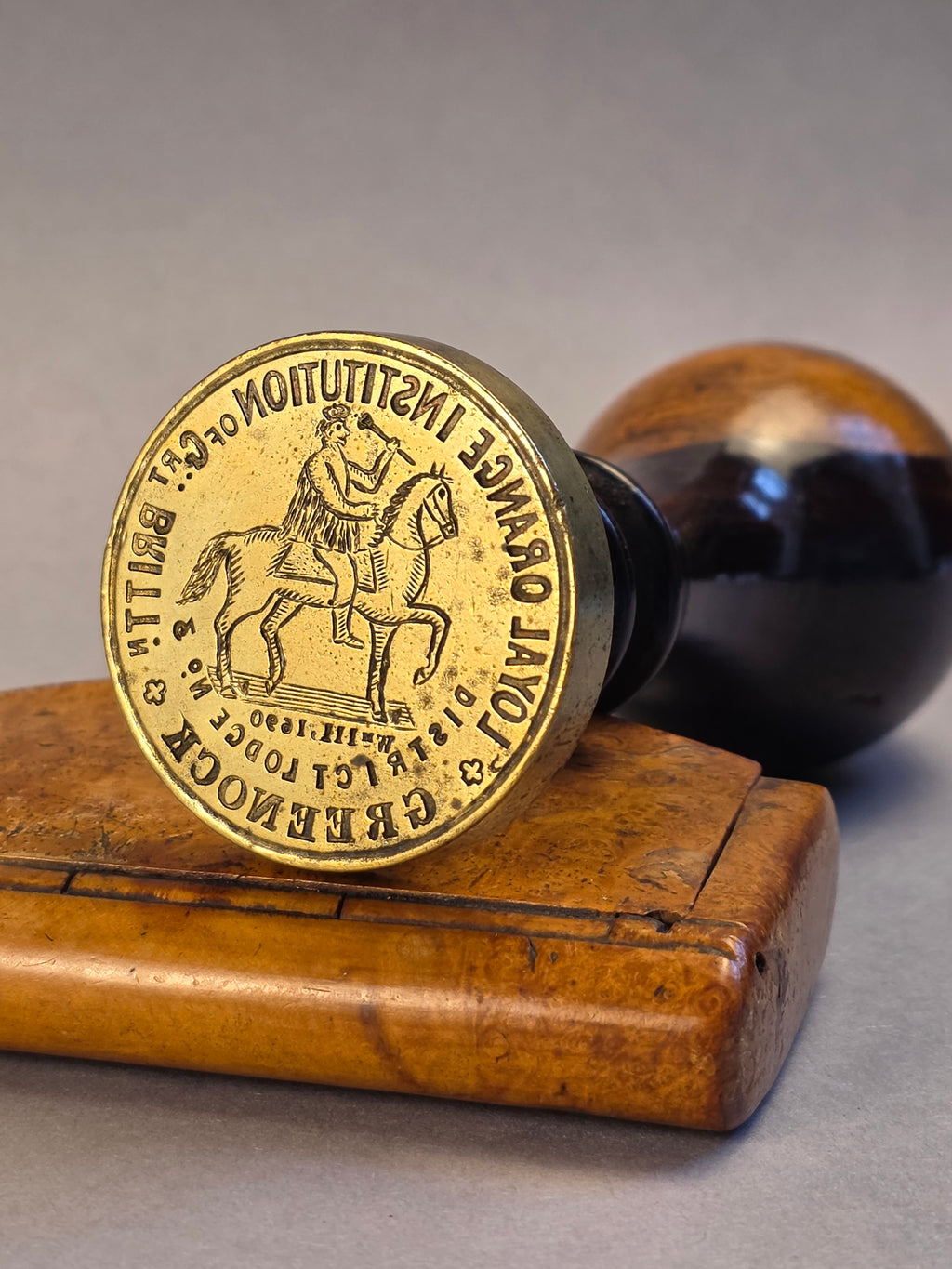 THE GREENOCK DISTRICT LODGE OF THE LOYAL ORANGE INSTITUTION OF GREAT BRITAIN SEAL