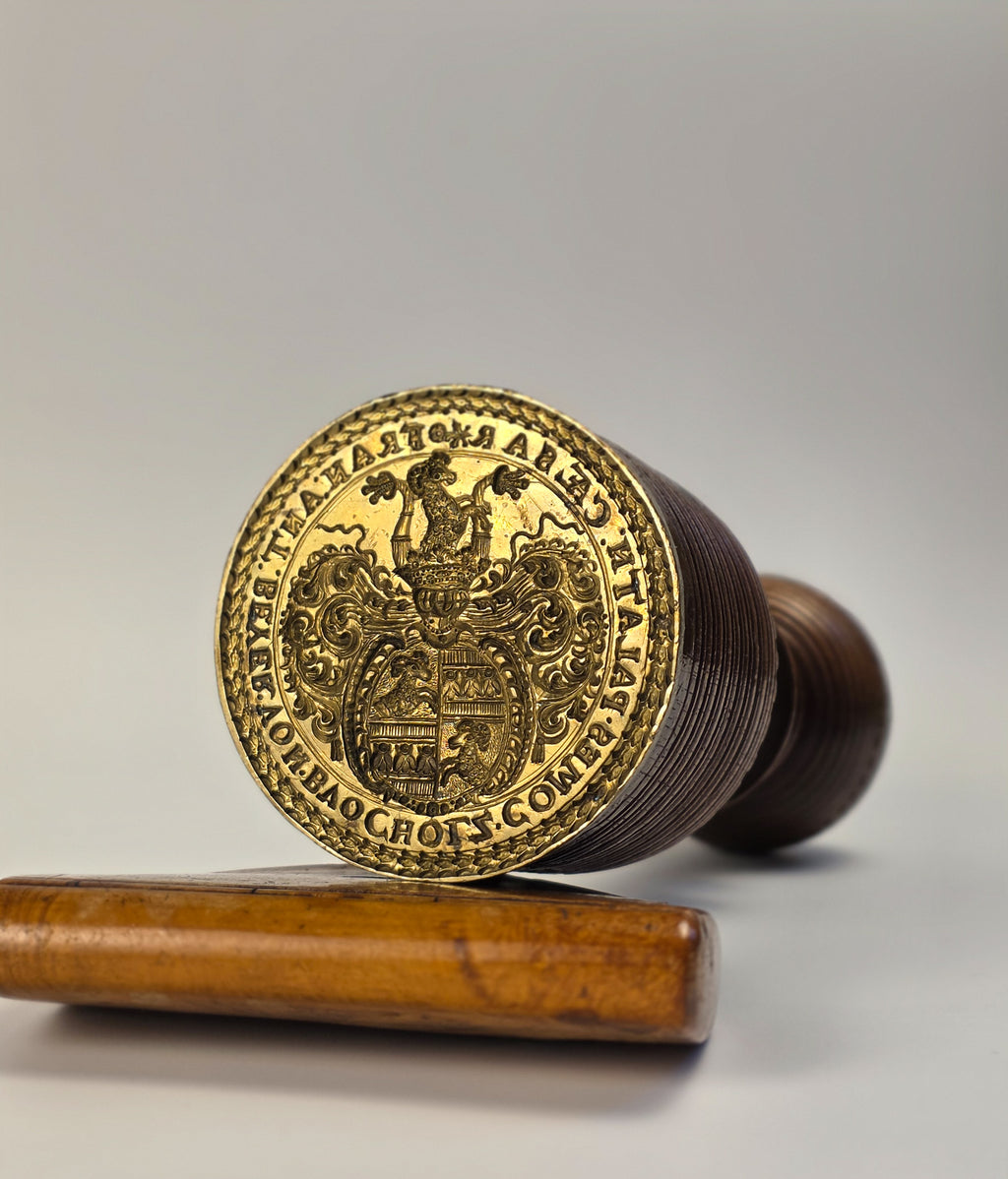 THE SEAL OF FRANZ ANTON BAYER VON BUCHHOLZ C1750