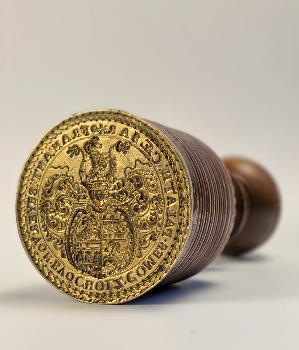THE SEAL OF FRANZ ANTON BAYER VON BUCHHOLZ C1750