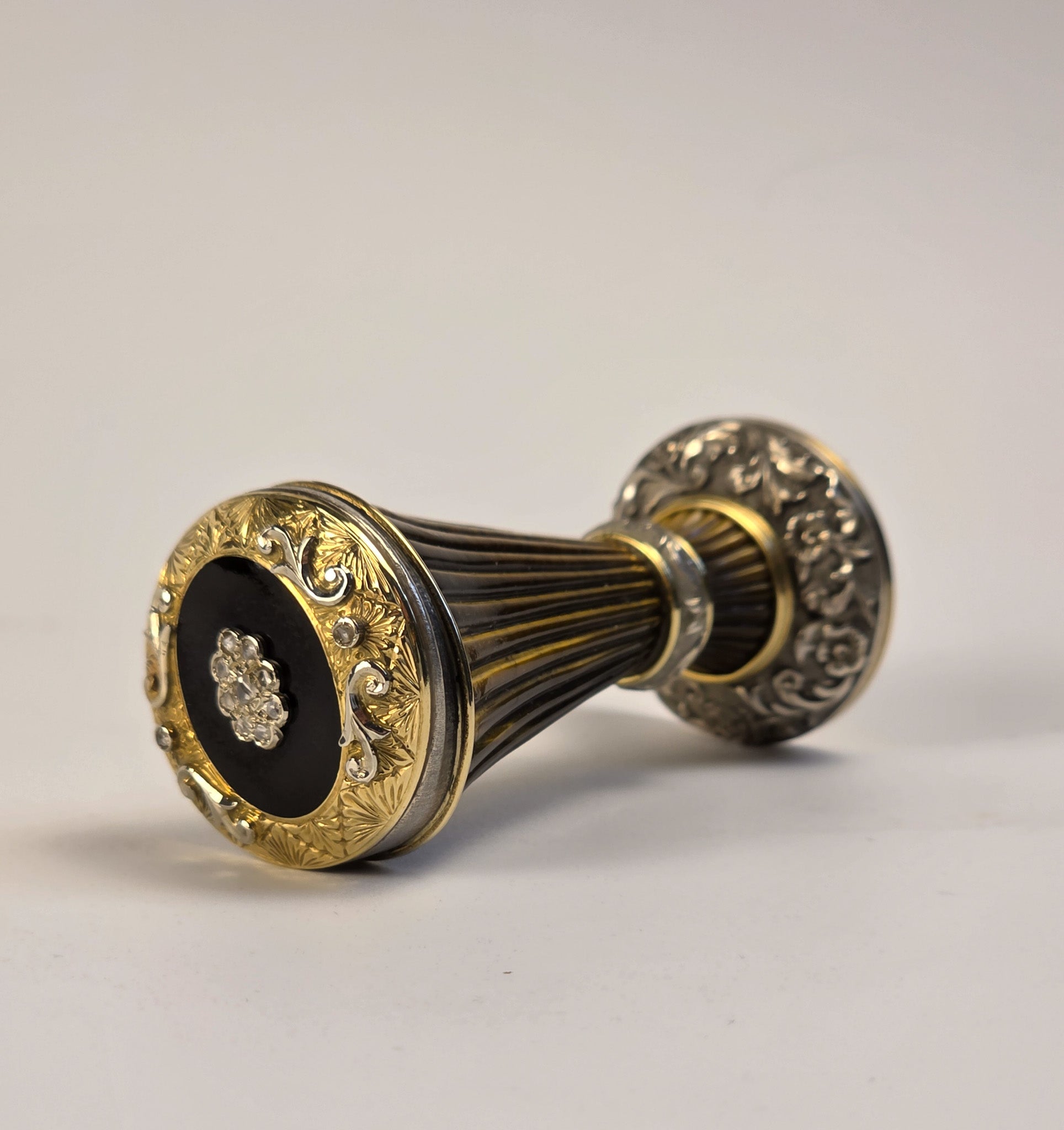 THE GIBB GOLD, SILVER & TIGER'S EYE DESK SEAL