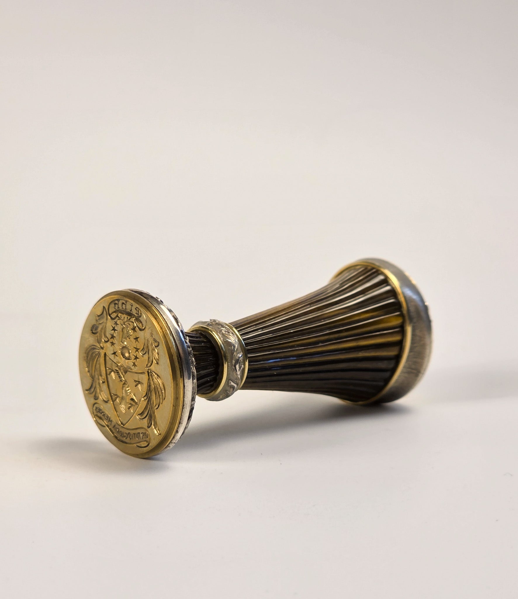 THE GIBB GOLD, SILVER & TIGER'S EYE DESK SEAL