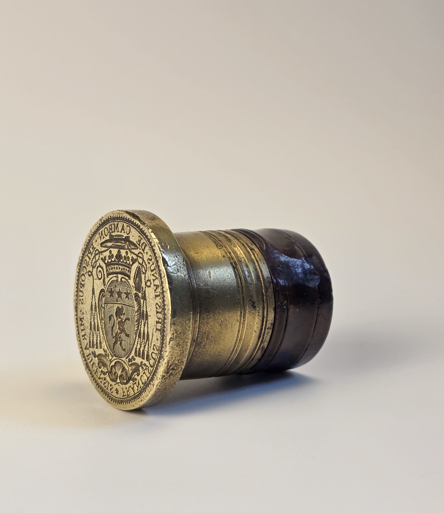 C1768 THE SEAL OF BISHOP DE CAMBON OF MIREPOIX, FRANCE