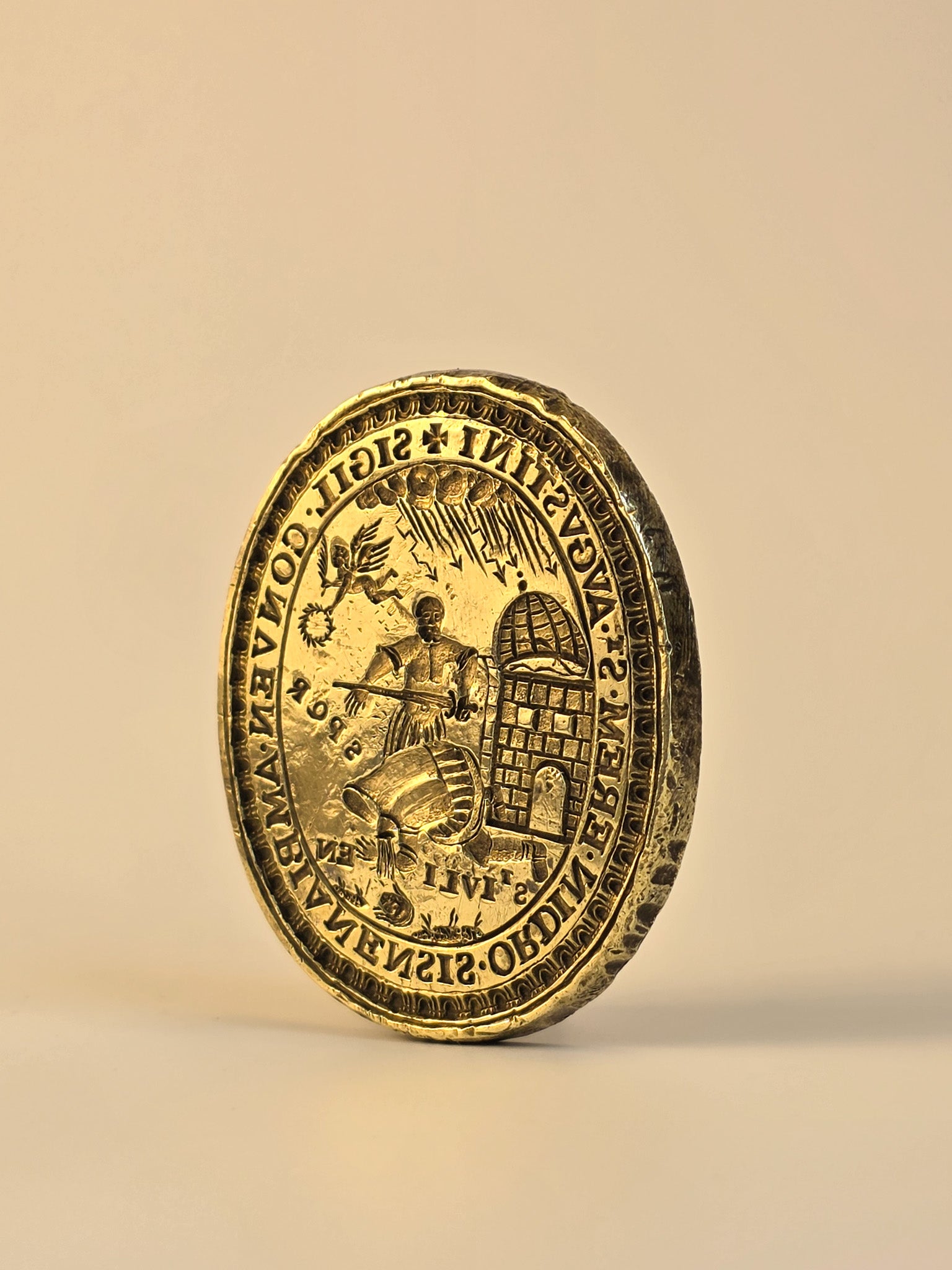 THE SEAL OF THE AUGUSTINE FRIARS OF AMIENS, FRANCE