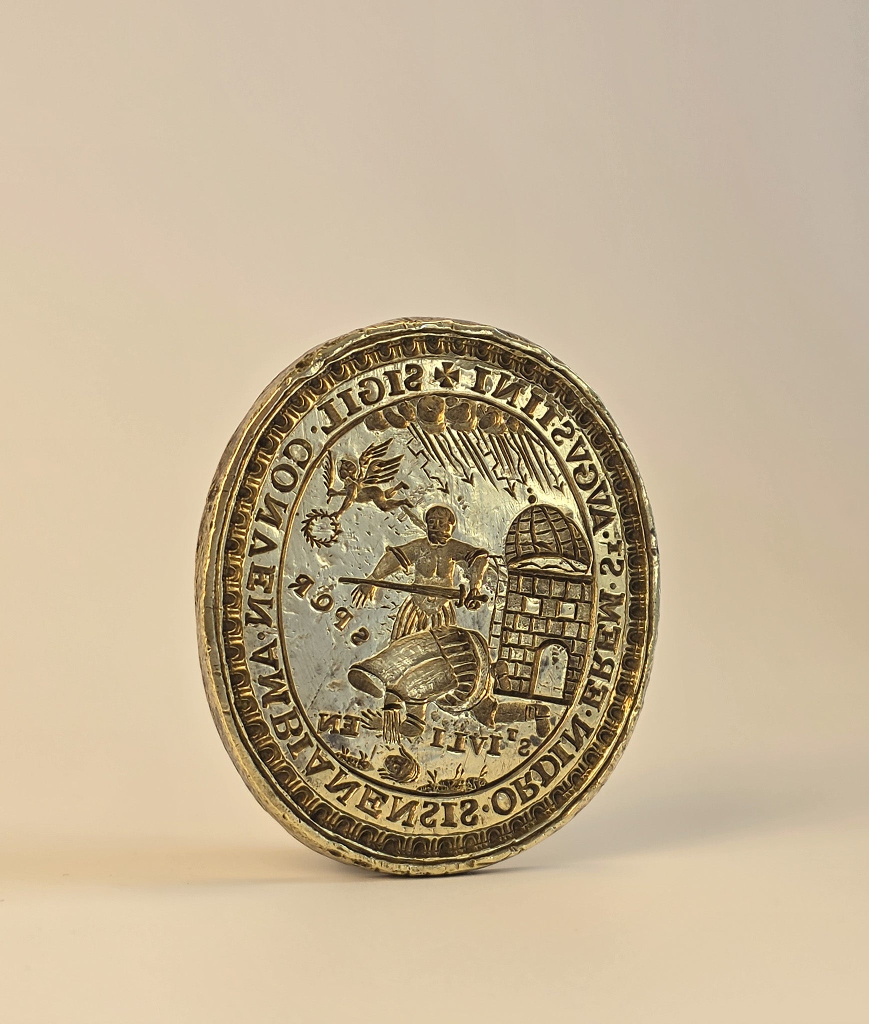 THE SEAL OF THE AUGUSTINE FRIARS OF AMIENS, FRANCE