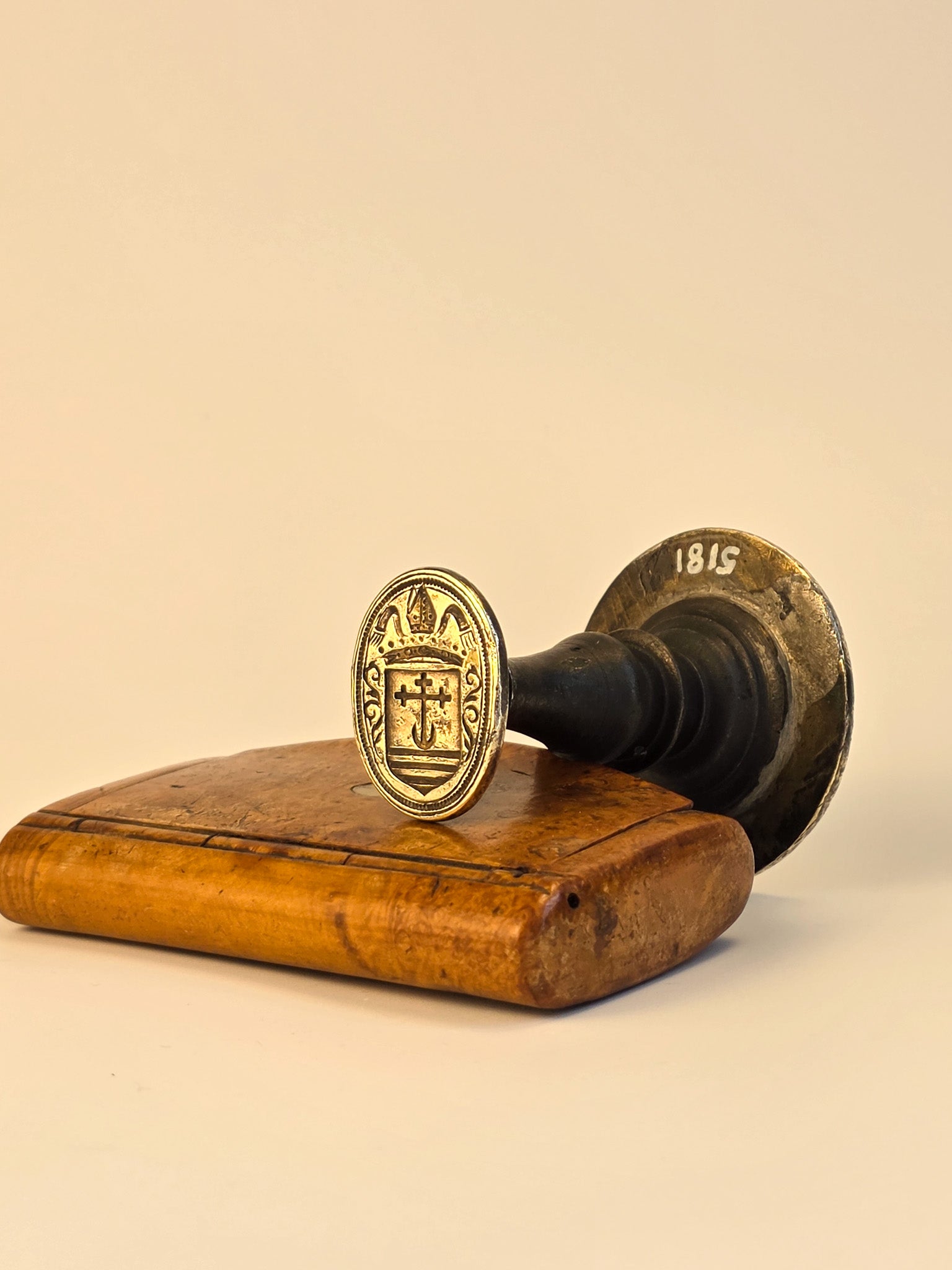 c1599 DOUBLE-ENDED BISHOP OF SAINT-PAUL-TROIS-CHÂTEAUX DESK SEAL