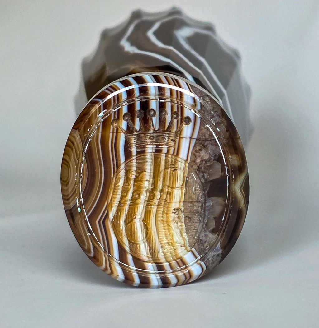 MASSIVE AUSTRIAN 19THC BARON'S DESK SEAL