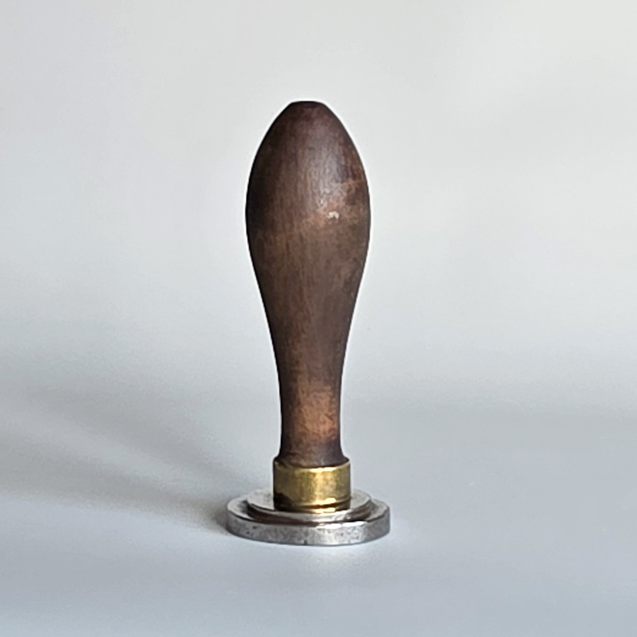 c1790 STEEL ARMORIAL DESK SEAL