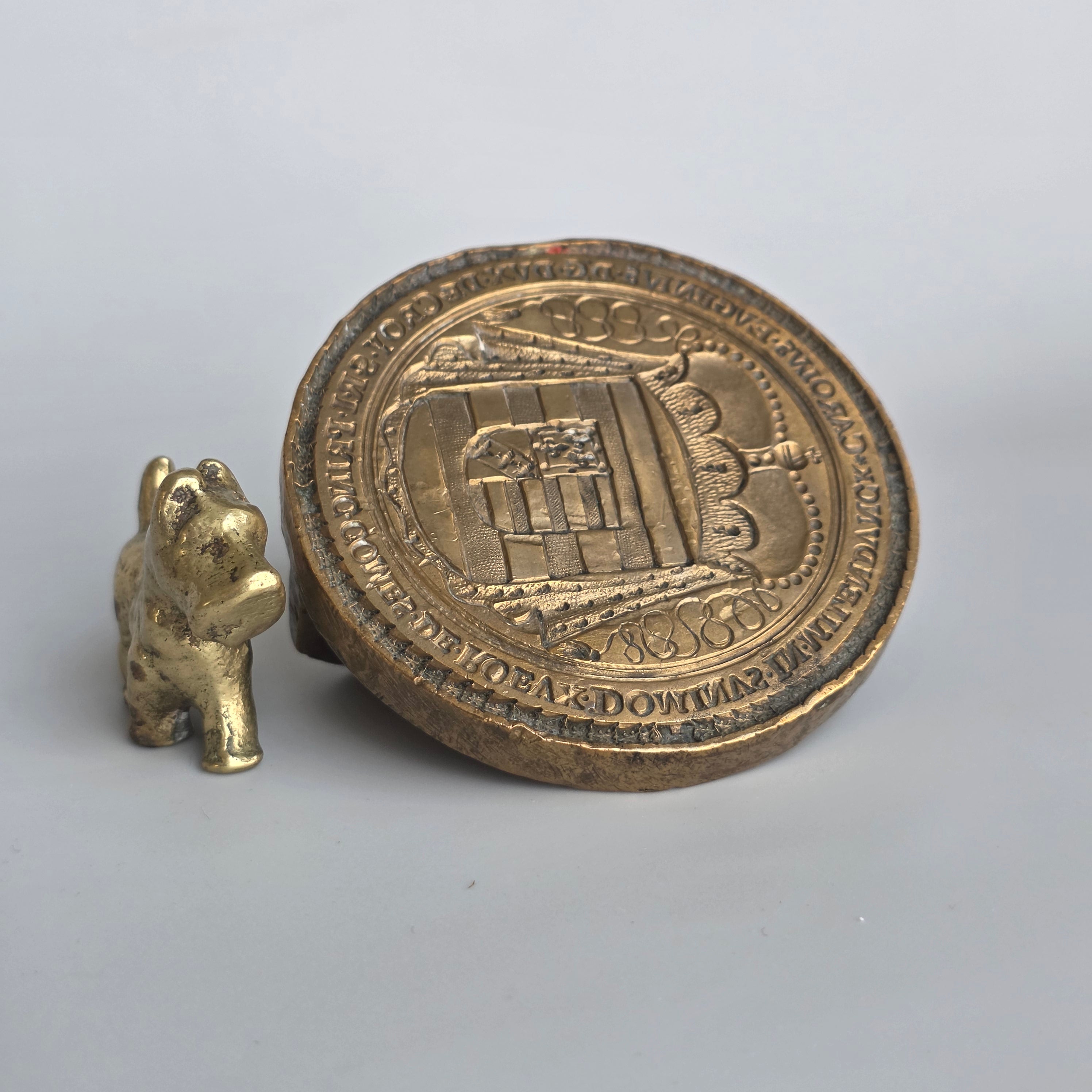 THE SEAL OF DUKE CHARLES EUGENE DE CROY C1690