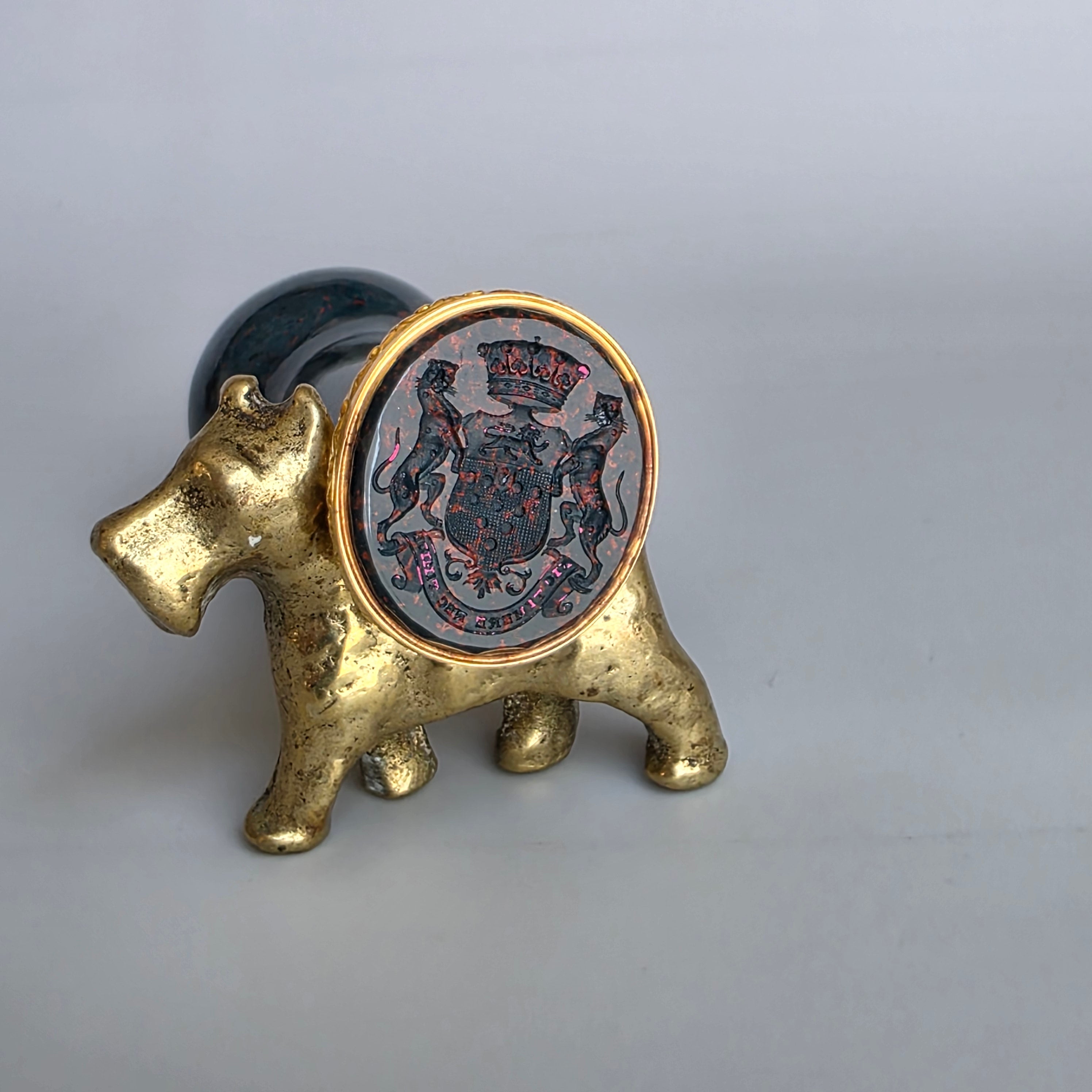 THE SEAL OF THE 4TH EARL OF BRADFORD c1900