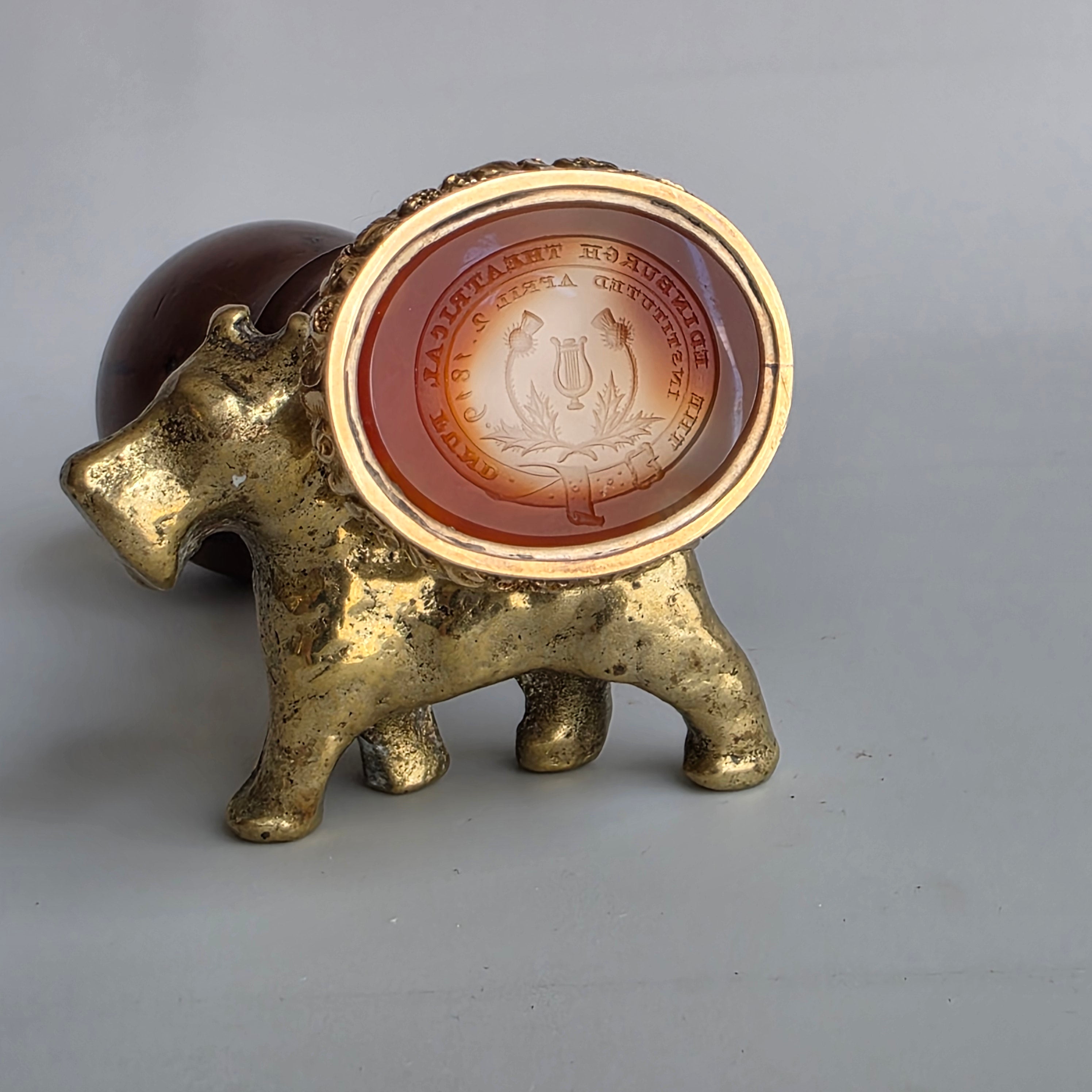 THE EDINBURGH THEATRICAL FUND SEAL CIRCA 1819
