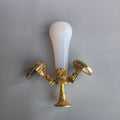 A HARDSTONE AND GOLD TRIPLE ENGLISH DESK SEAL CIRCA 1860