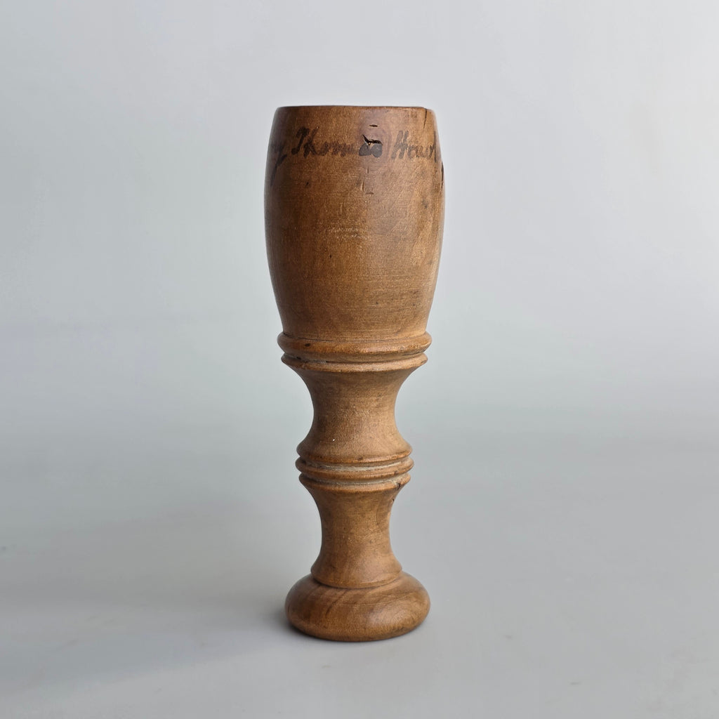 WOODEN SHRIEVAL ENGLISH DESK SEAL, TREWITHEN ESTATE, CORNWALL