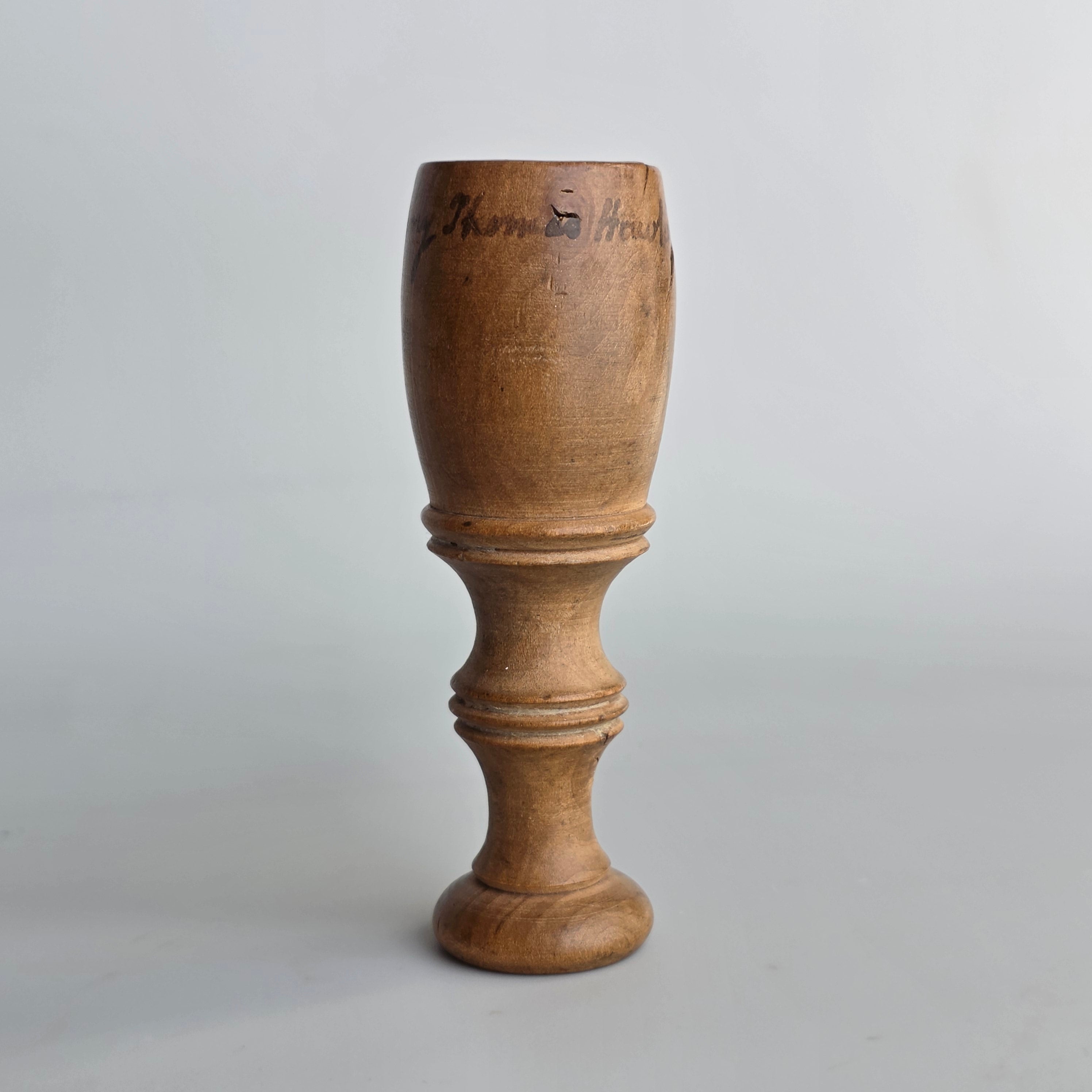 WOODEN SHRIEVAL ENGLISH DESK SEAL, TREWITHEN ESTATE, CORNWALL