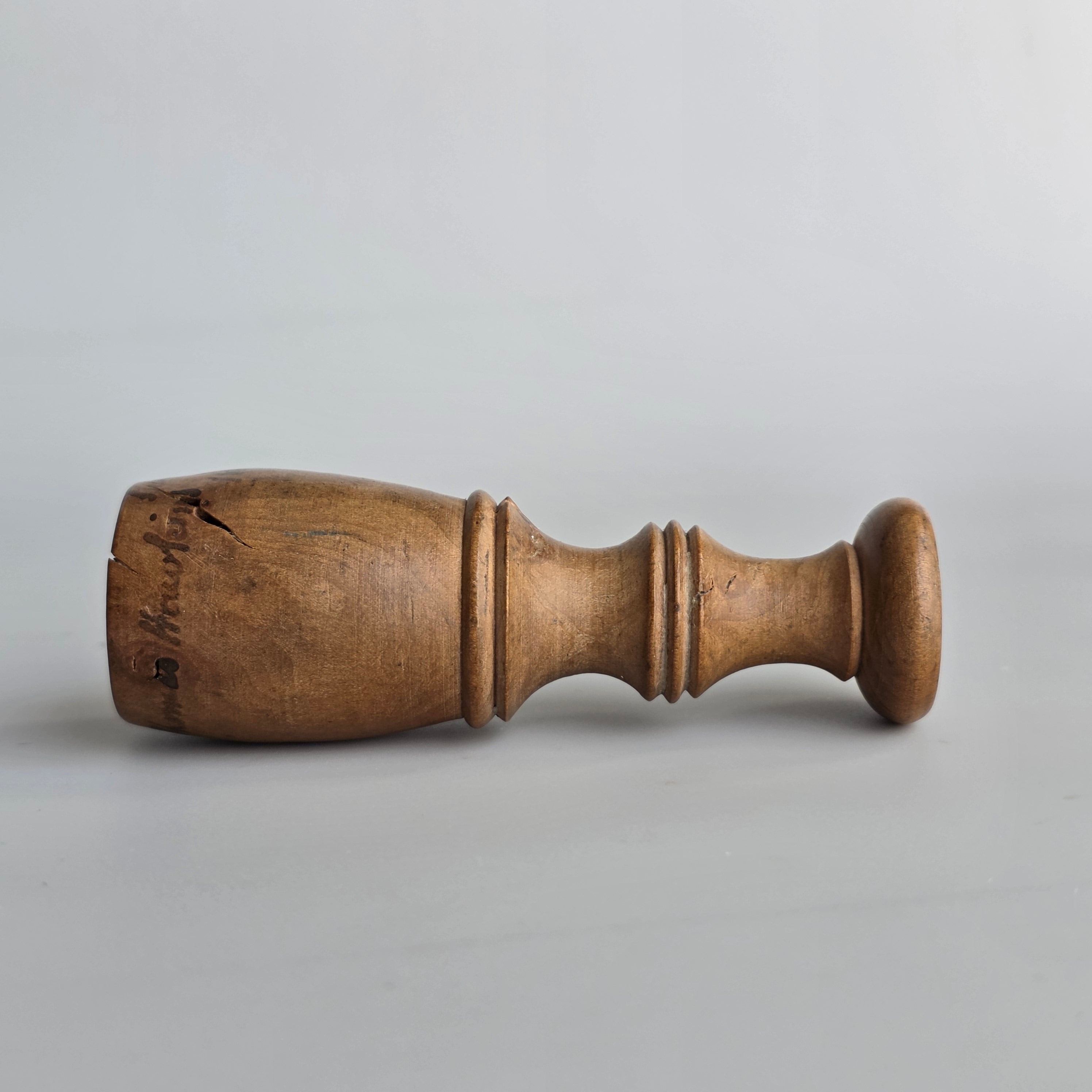 WOODEN SHRIEVAL ENGLISH DESK SEAL, TREWITHEN ESTATE, CORNWALL