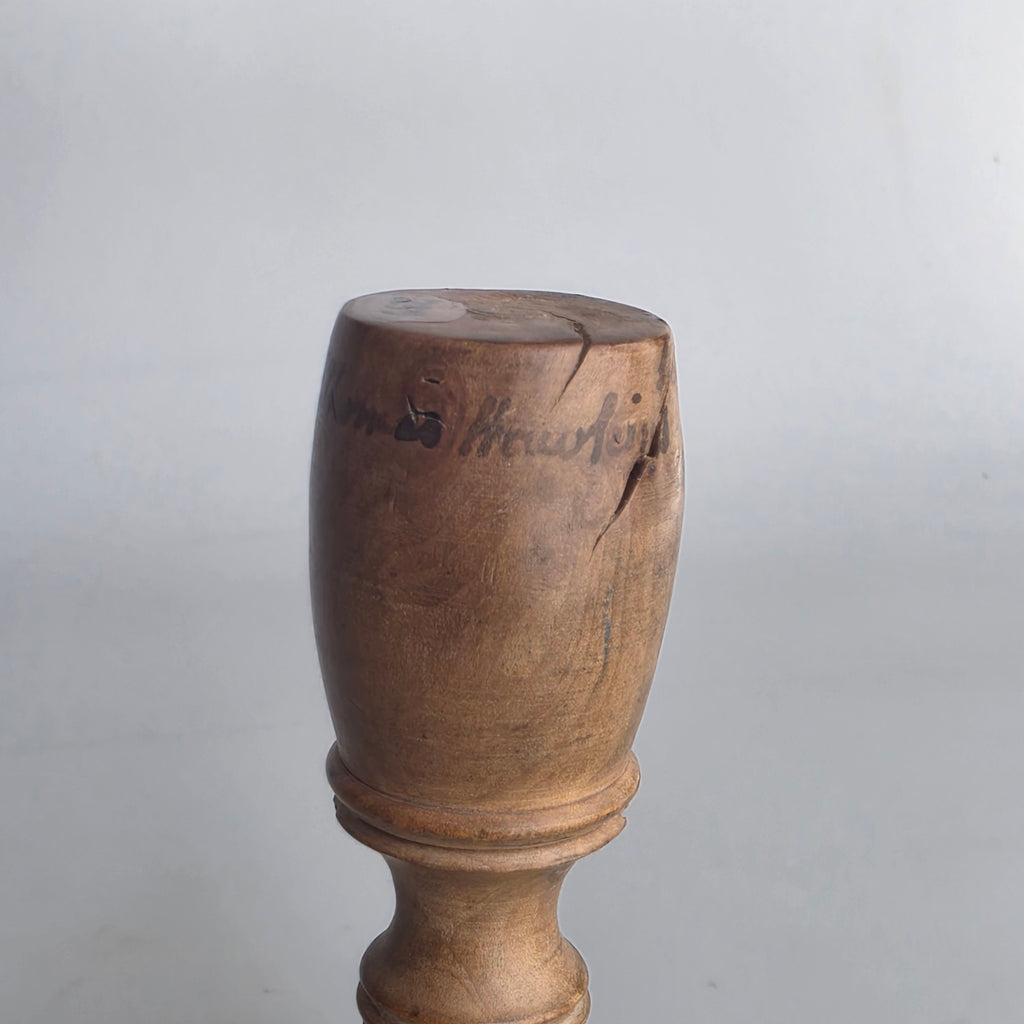 WOODEN SHRIEVAL ENGLISH DESK SEAL, TREWITHEN ESTATE, CORNWALL