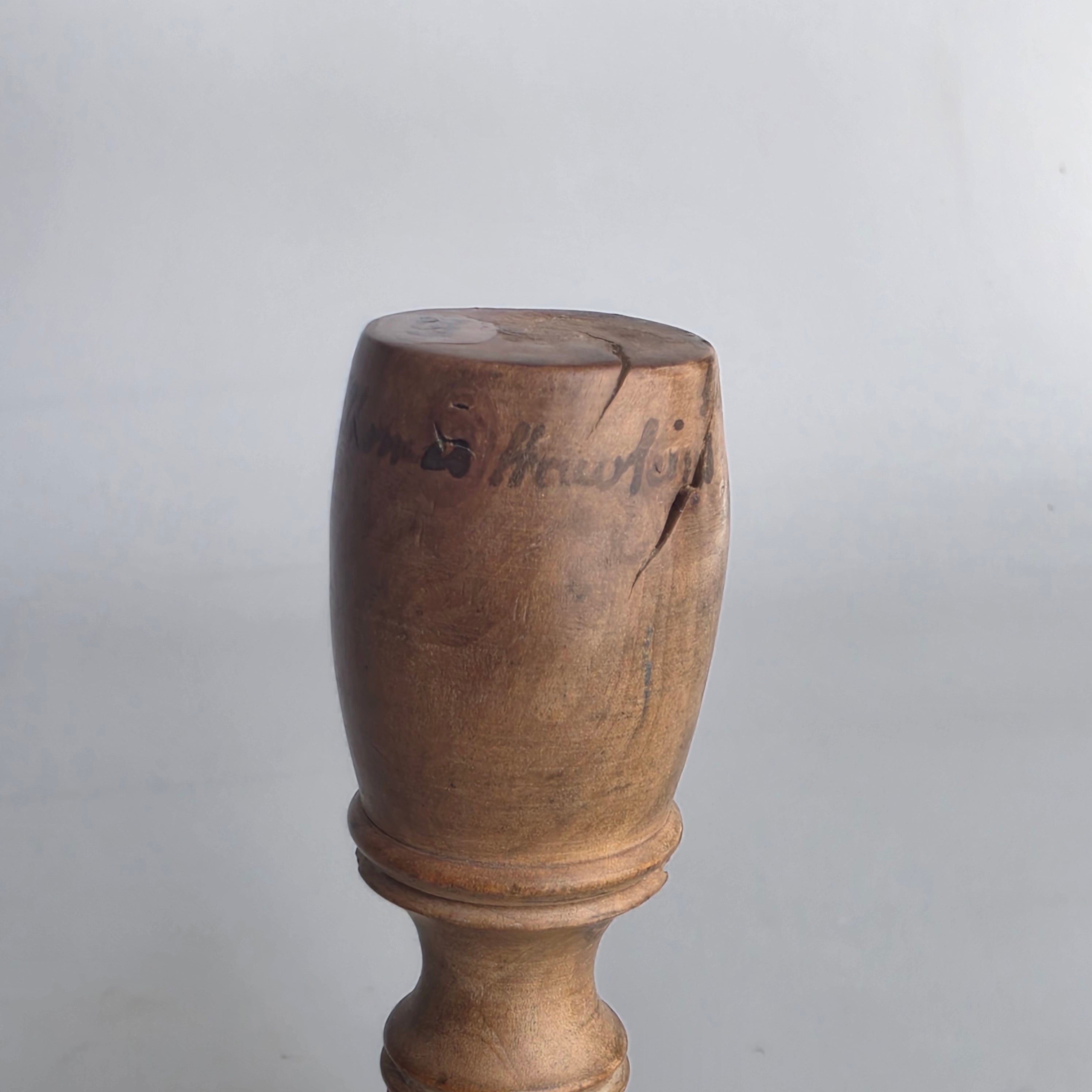 WOODEN SHRIEVAL ENGLISH DESK SEAL, TREWITHEN ESTATE, CORNWALL