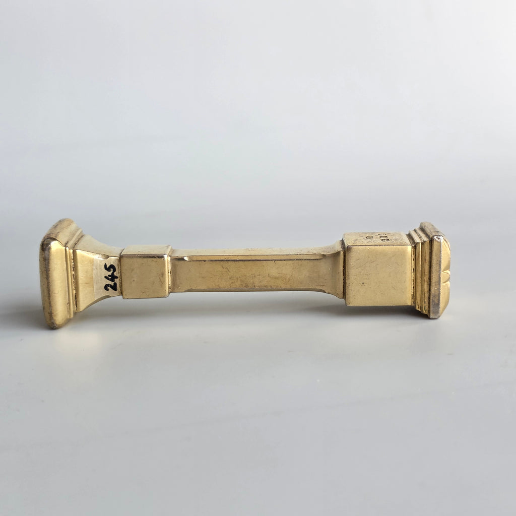 A RARE SILVER-GILT DESK SEAL BY OMAR RAMSDEN