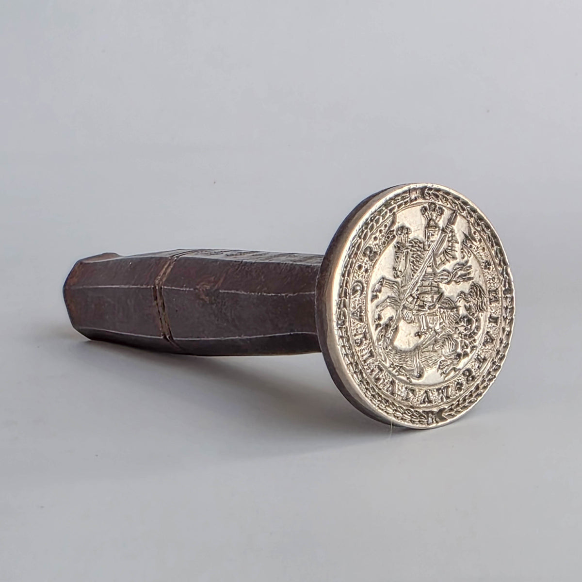 STEEL & SILVER CHAPTER SEAL FOR STAIN DATED 1657