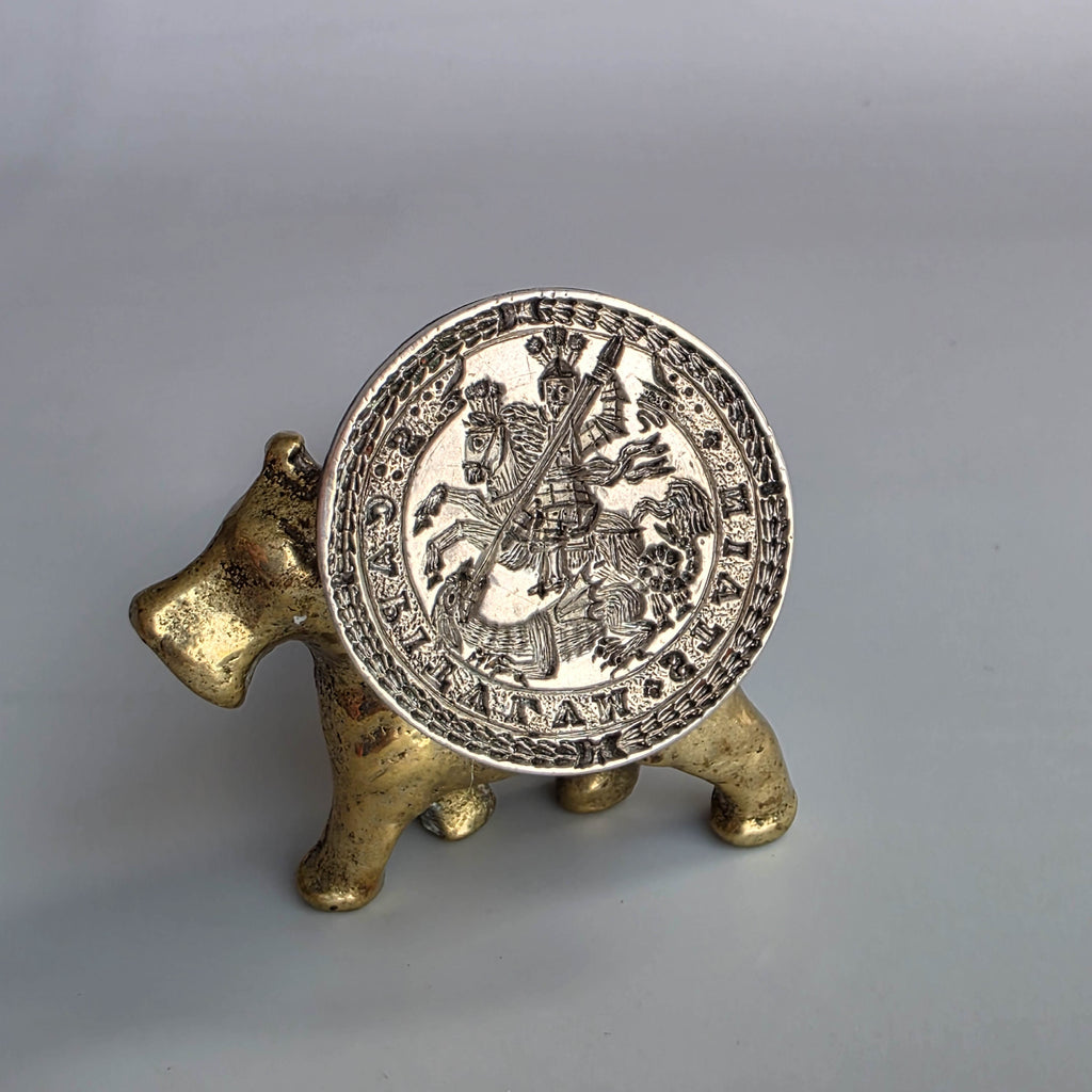 STEEL & SILVER CHAPTER SEAL FOR STAIN DATED 1657