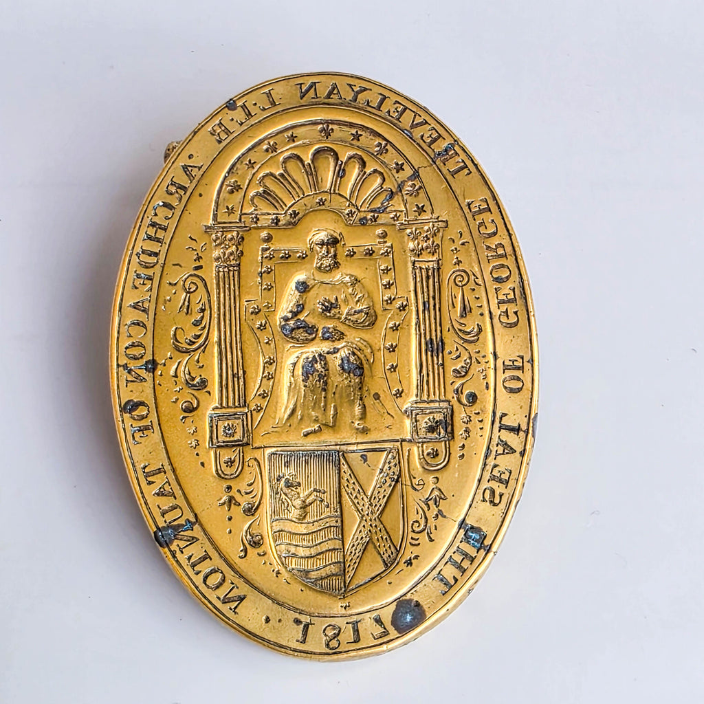 THE SEAL OF GEORGE TREVELYAN, ARCHDEACON OF TAUNTON