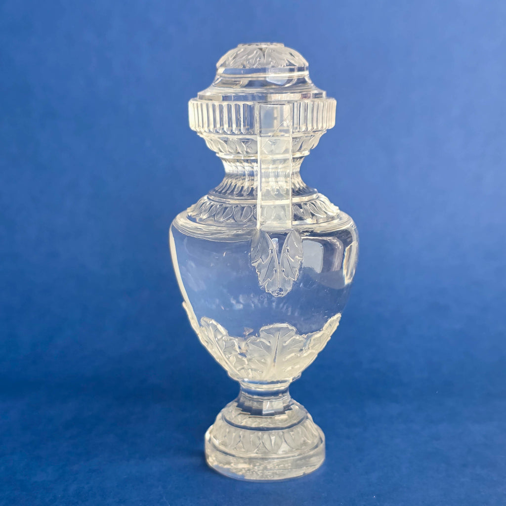 A CRYSTAL DESK SEAL FOR THE RUSSIAN NOBLE POPOV FAMILY