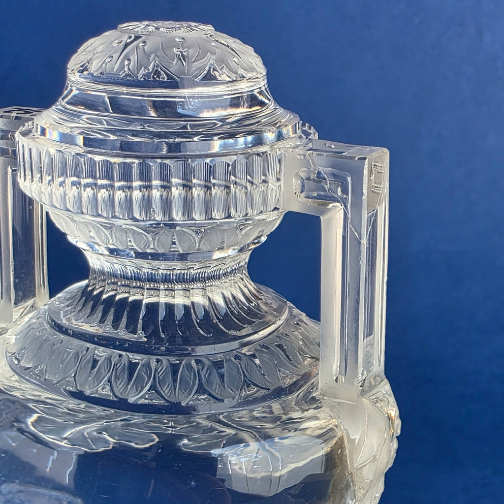 A CRYSTAL DESK SEAL FOR THE RUSSIAN NOBLE POPOV FAMILY