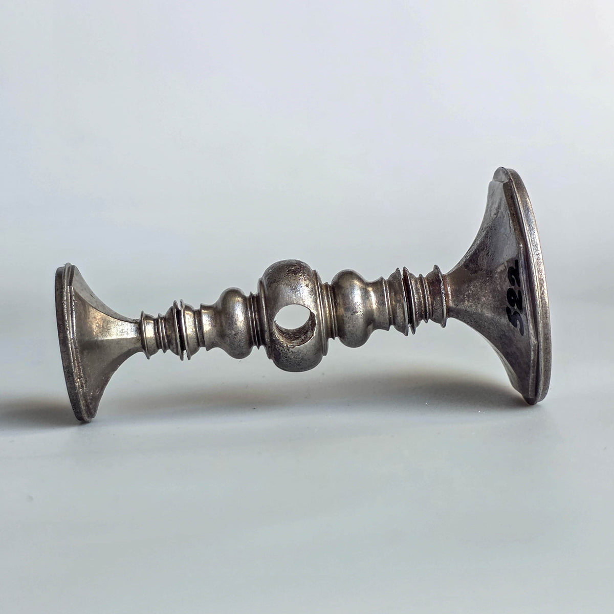 AN ENGLISH DOUBLE-ENDED STEEL DESK SEAL