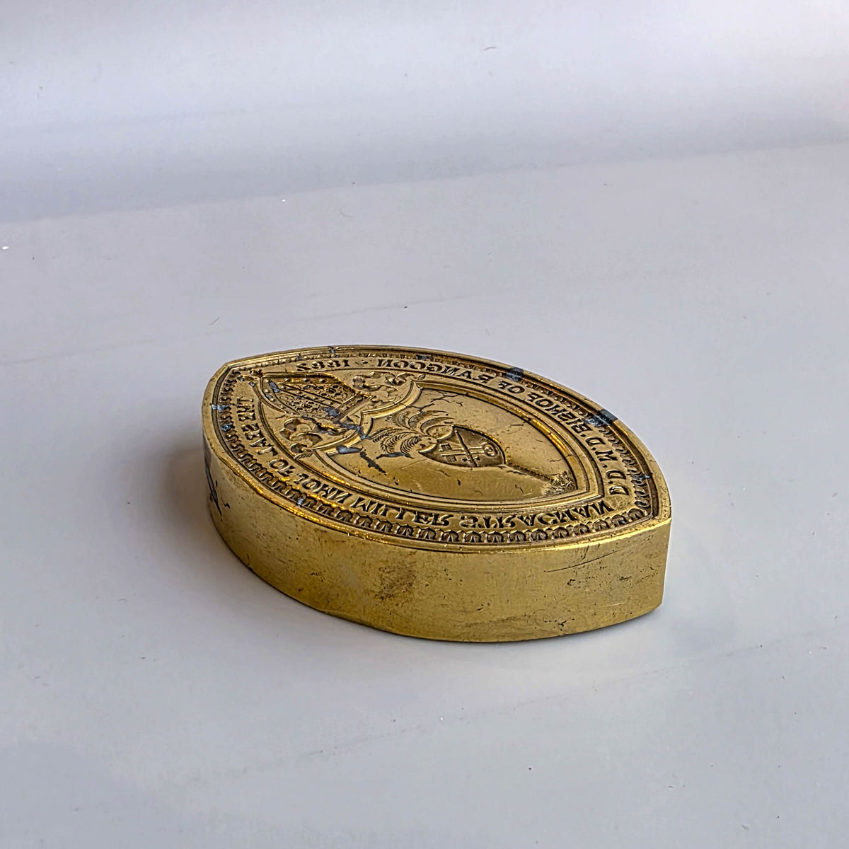 THE SEAL OF JOHN STRACHAN, BISHOP OF RANGOON