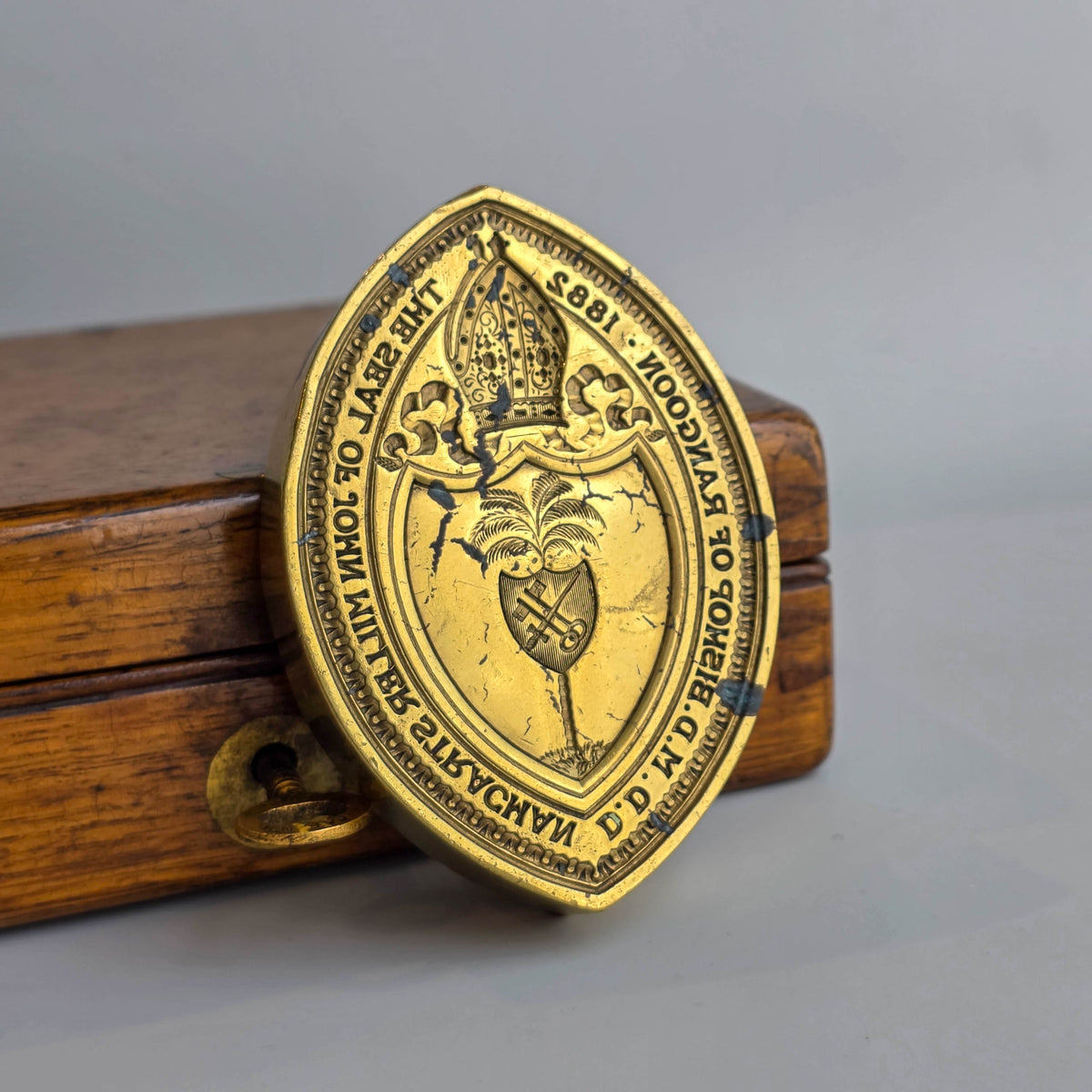THE SEAL OF JOHN STRACHAN, BISHOP OF RANGOON