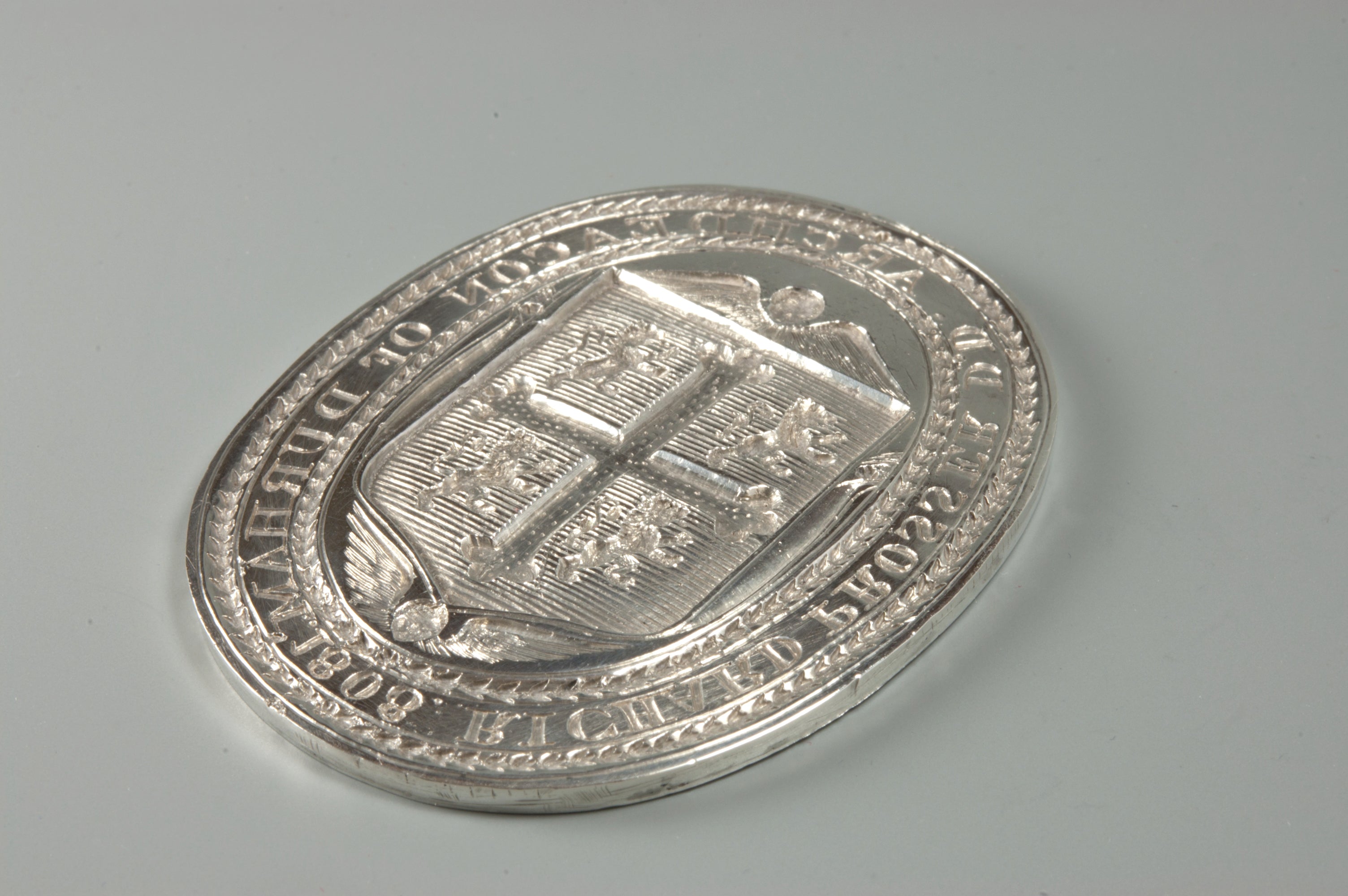 Silver Desk Seal Richard PROSSER Archdeacon of Durham 1808